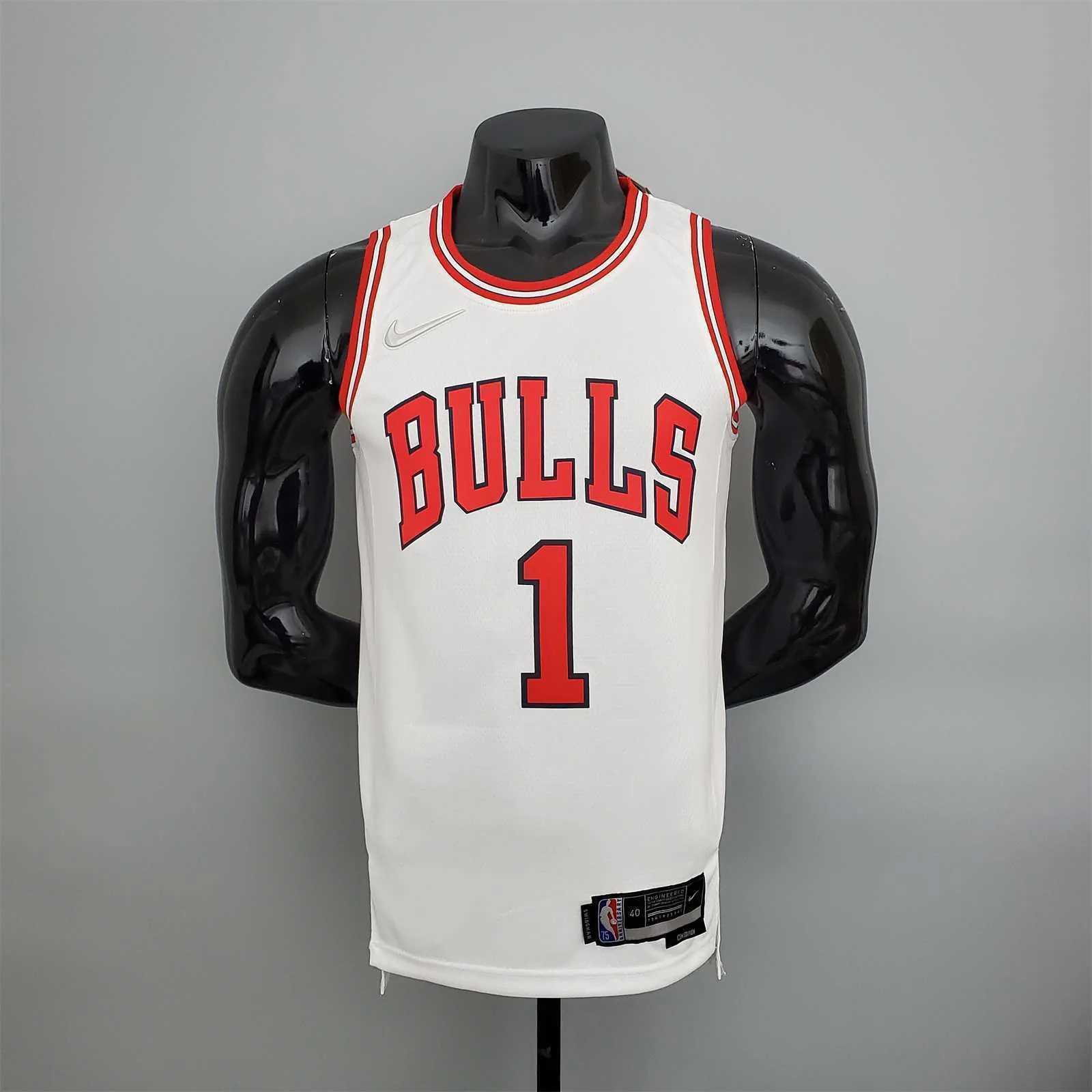 75th Anniversary Rose #1 Bulls White 8