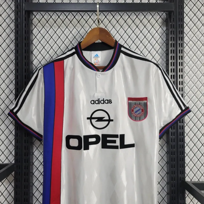 96-98 Bayern Munich Away Retro Kit Vintage Shirt Football AAAAJersey Supplier 6