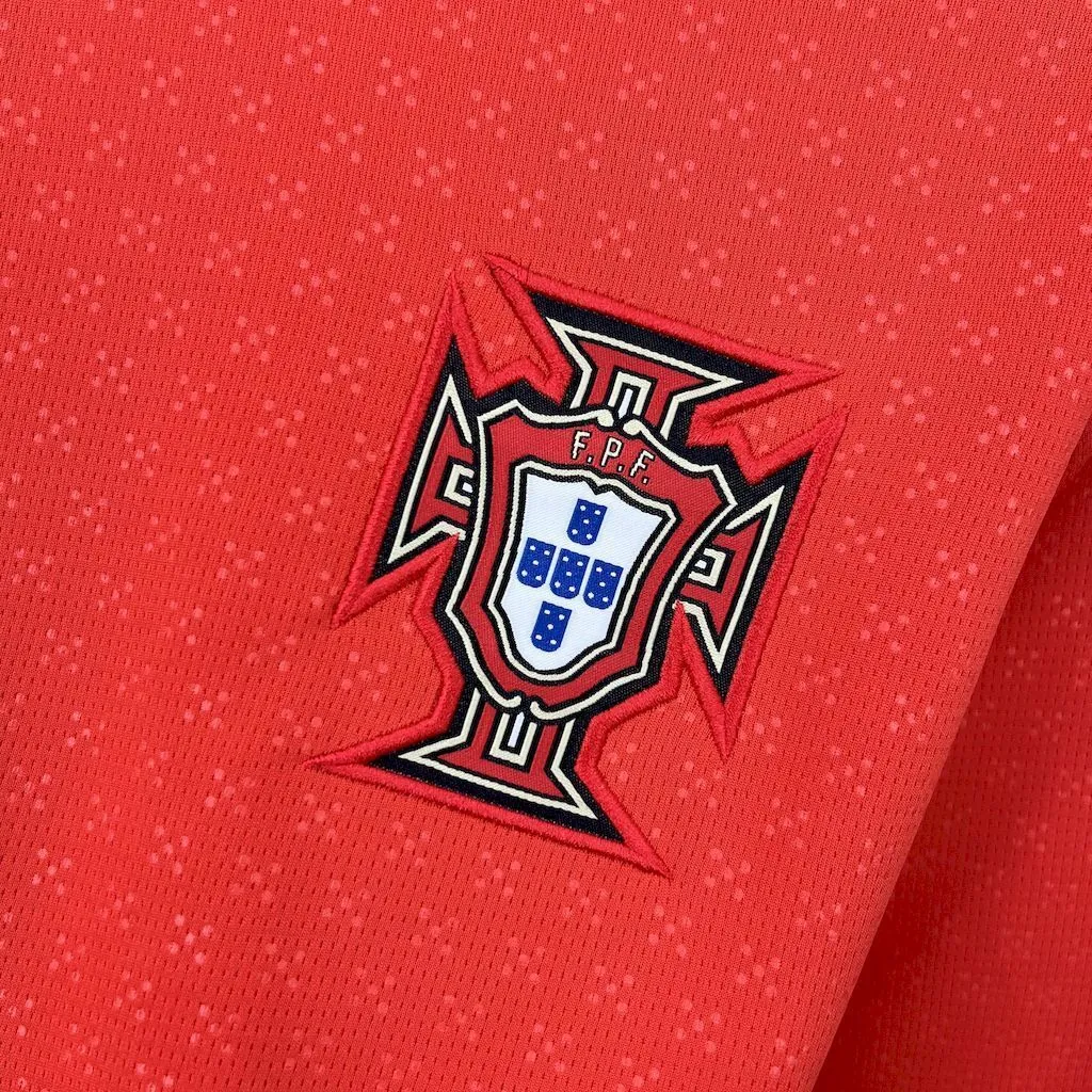 2025 Portugal Home Long Sleeve Shirt Football Uniform AAAAJersey Dropship Yupoo 3