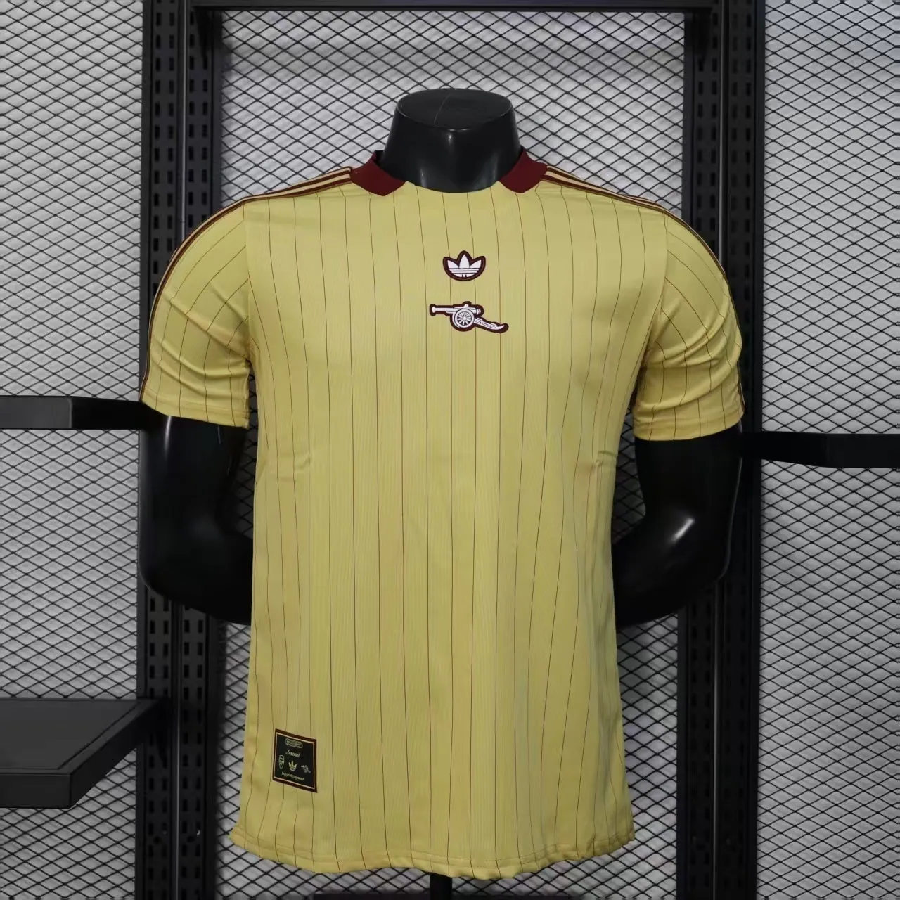 25-26 Arsenal Casual Retro Style Football Yellow Shirt Apparels AAAAJersey Supply Yupoo 6