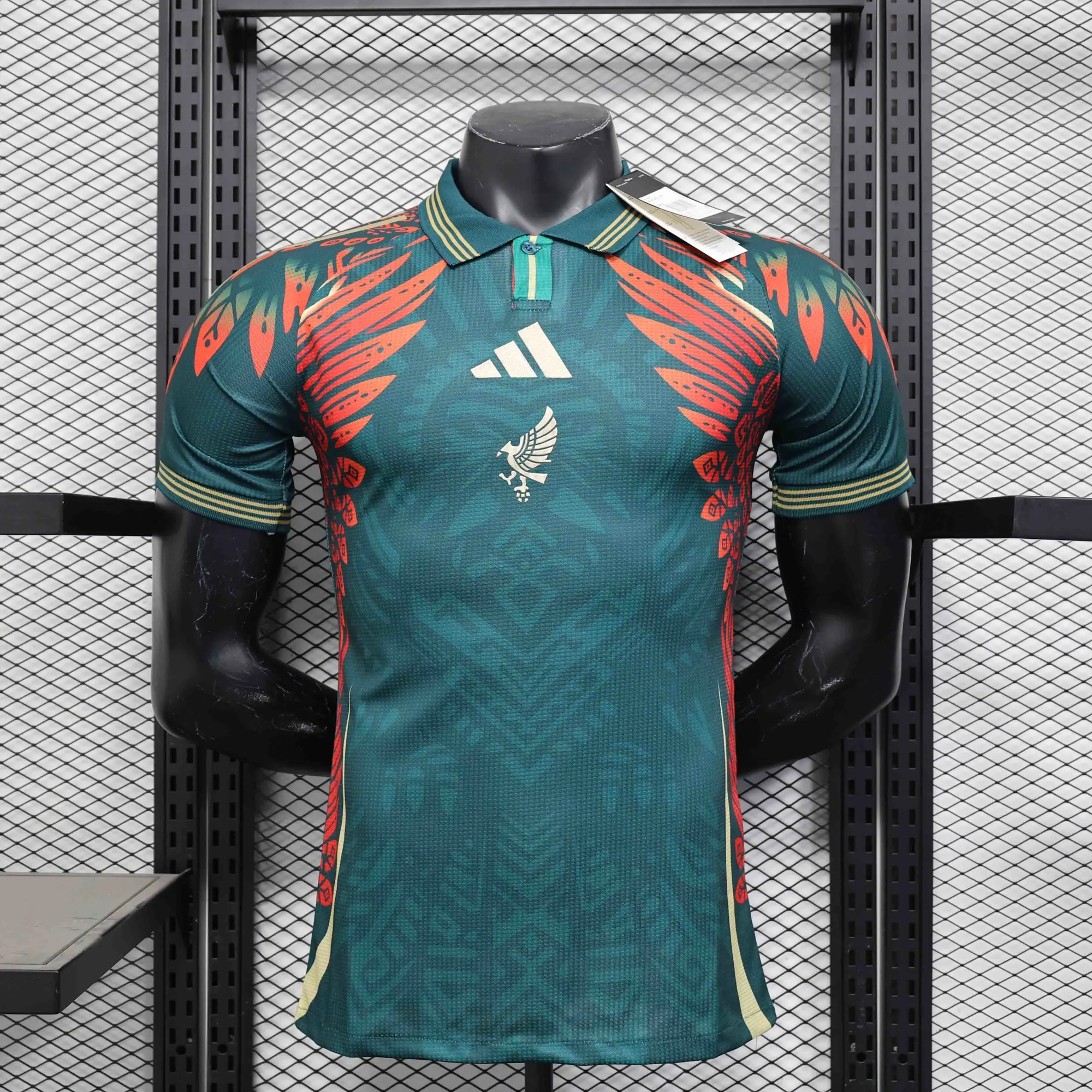 2025 Mexico Pre-Match Kit Player Version Shirt AAAAJersey Dropship Yupoo 4