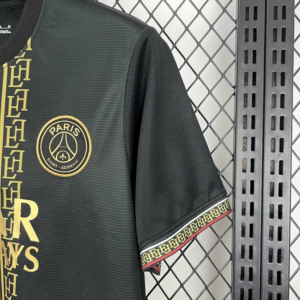 25-26 PSG Black Special Edition Shirt Soccer Uniform AAAAJersey Yupoo 5