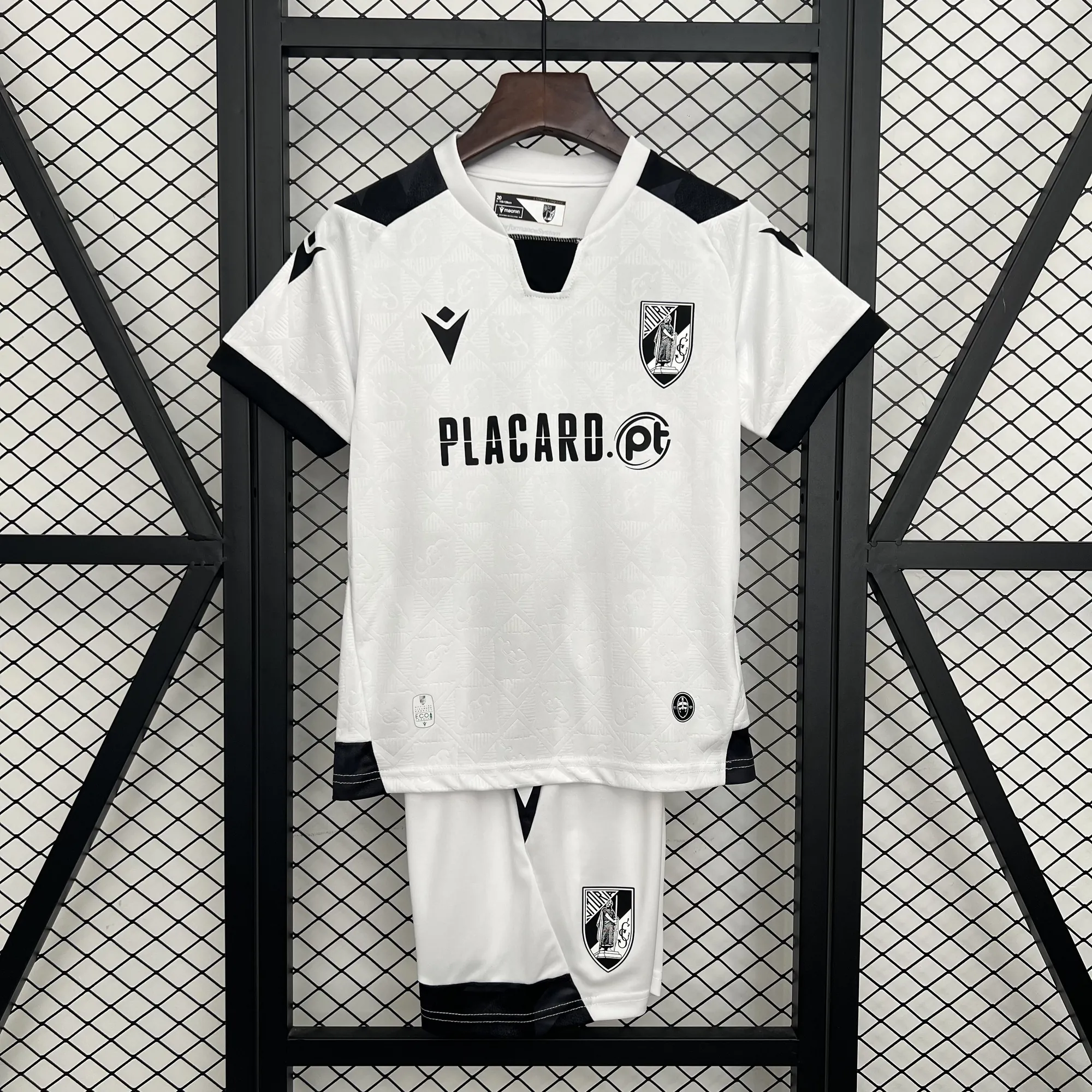 25-26 Vitória De Guimares Home Kid Kits Youth Apparels AAAAJersey Supply Yupoo 6