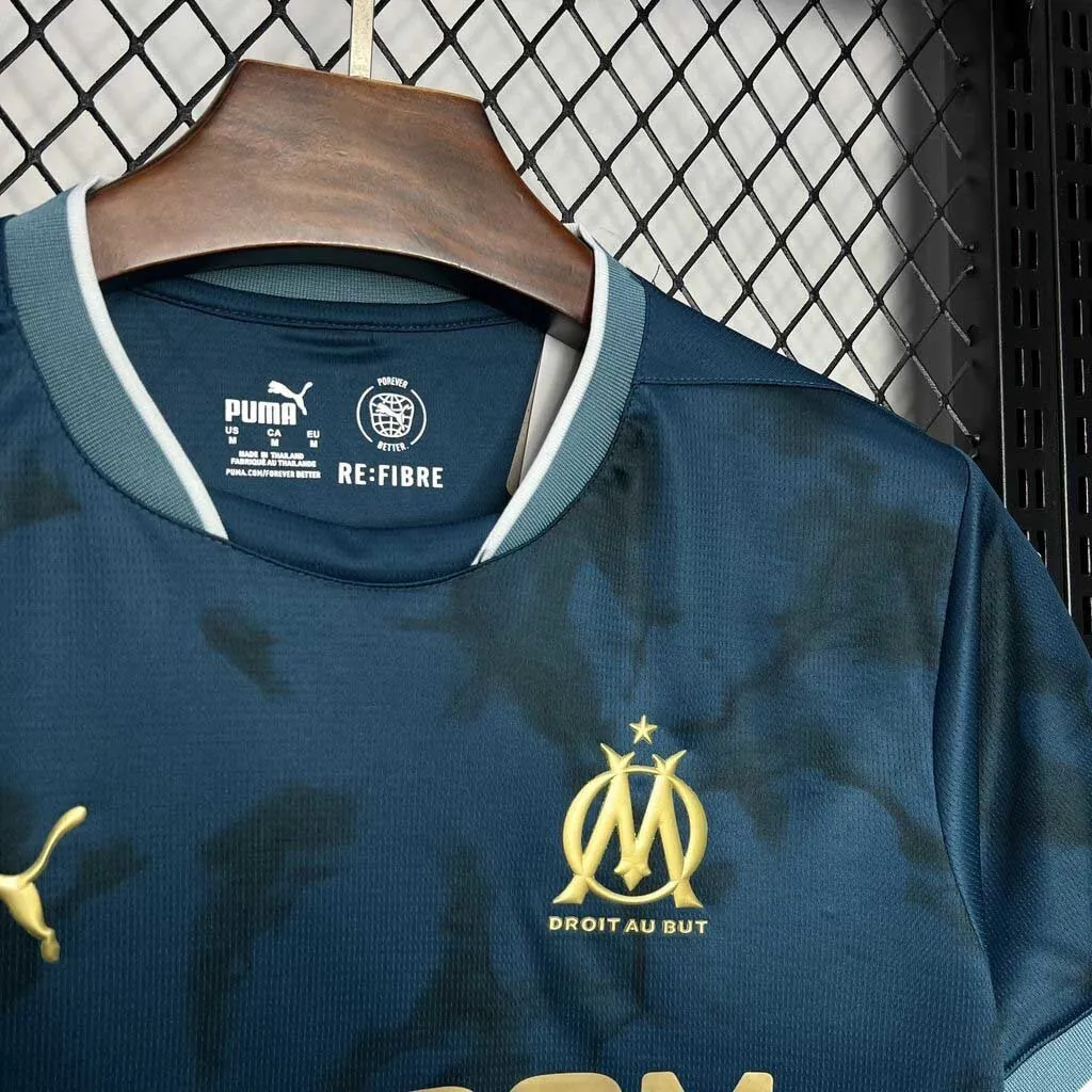 24-25 Marseille Away Kit Football Apparels Sport AAAAJersey Yupoo 2