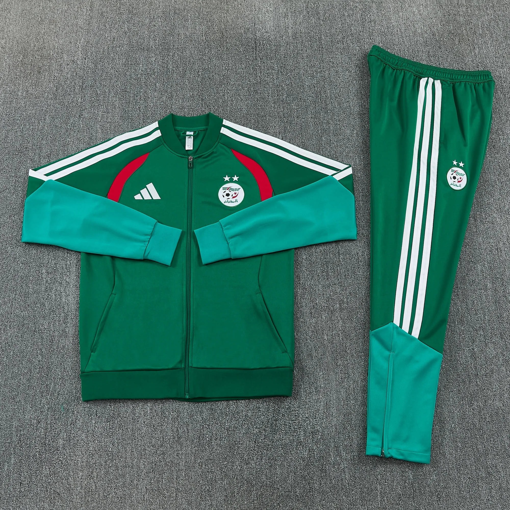 2026 Algeria Mens Kit Full Zipper Jacket Football Tracksuit Yupoo 4 4