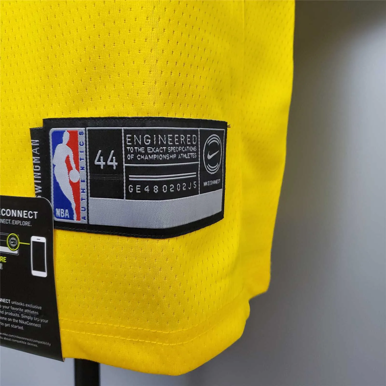 James #23 Lakers Round neck yellow 4