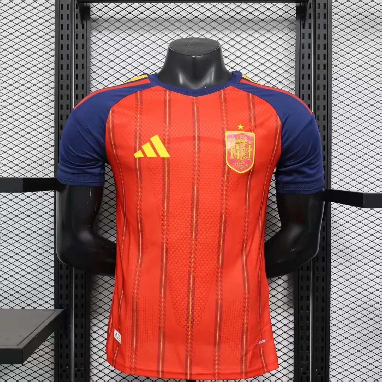 2026 Spain Home Kit Soccer World Cup Player Version T-Shirt AAAAJersey Supply Yupoo 8