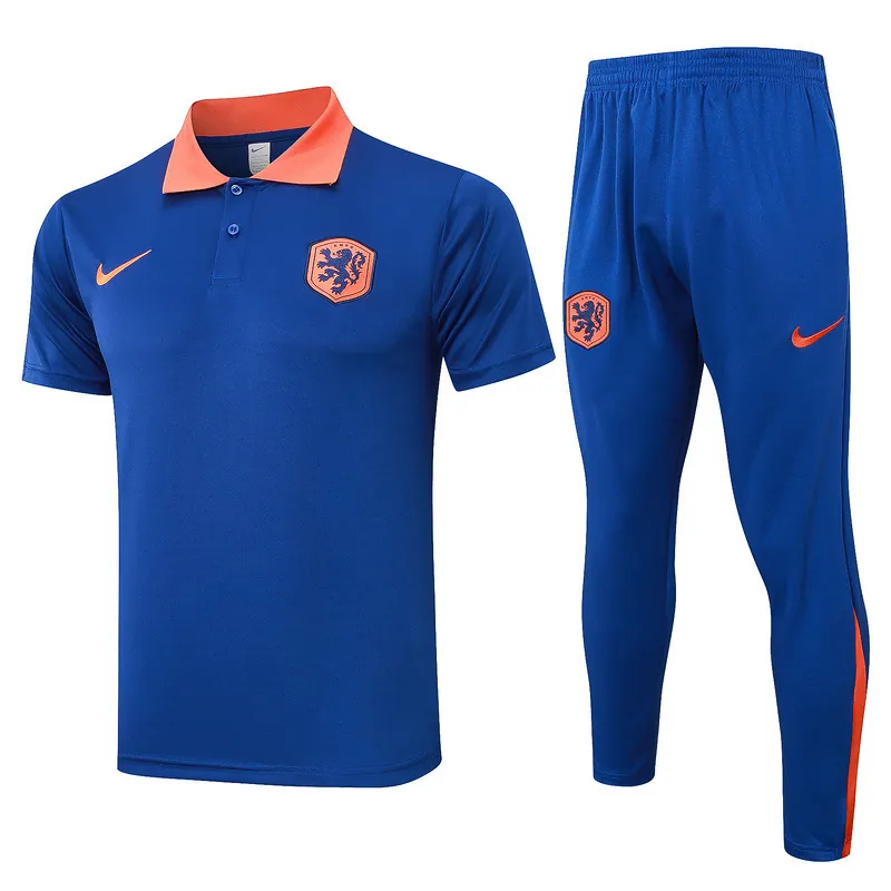 2024 Netherlands Polo Football Shirts 3