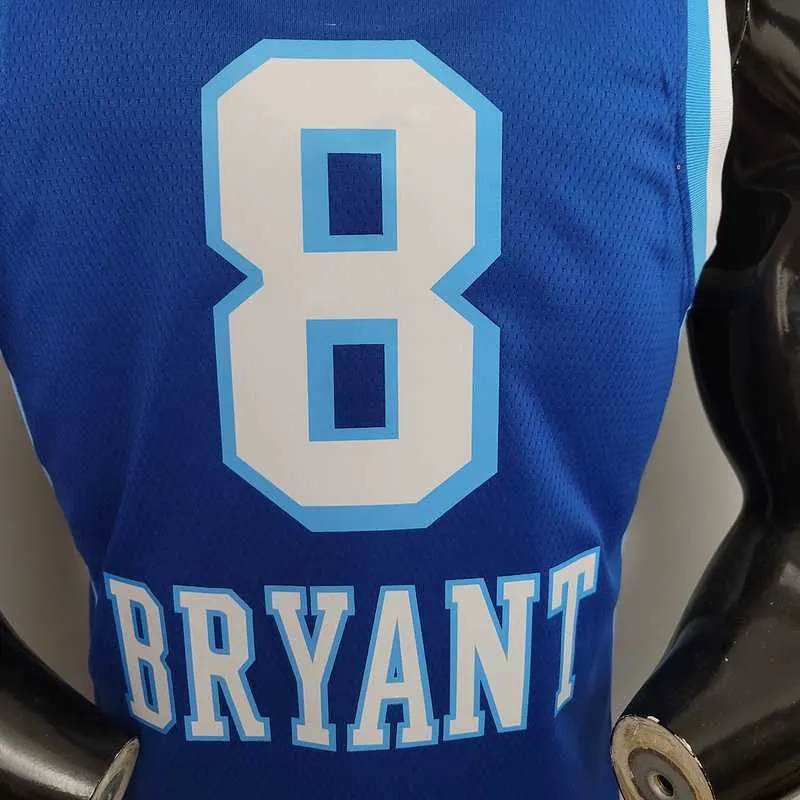 Retro night Bryant #8 Lakers black 4
