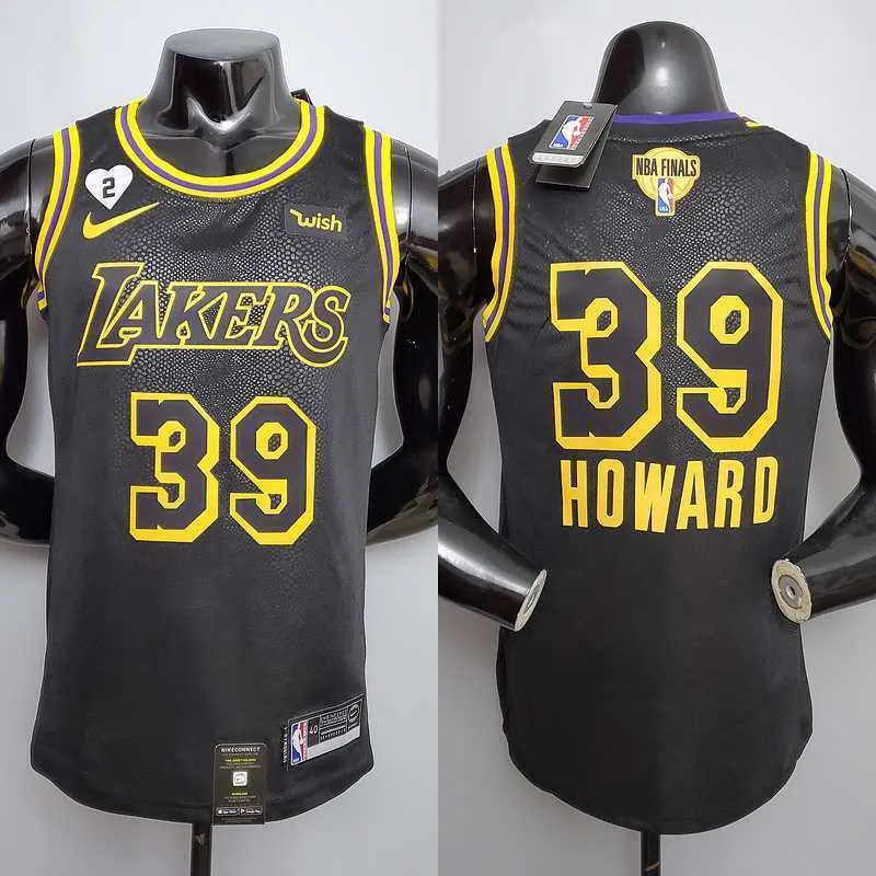 New HOWARD#39 Lakers black 18