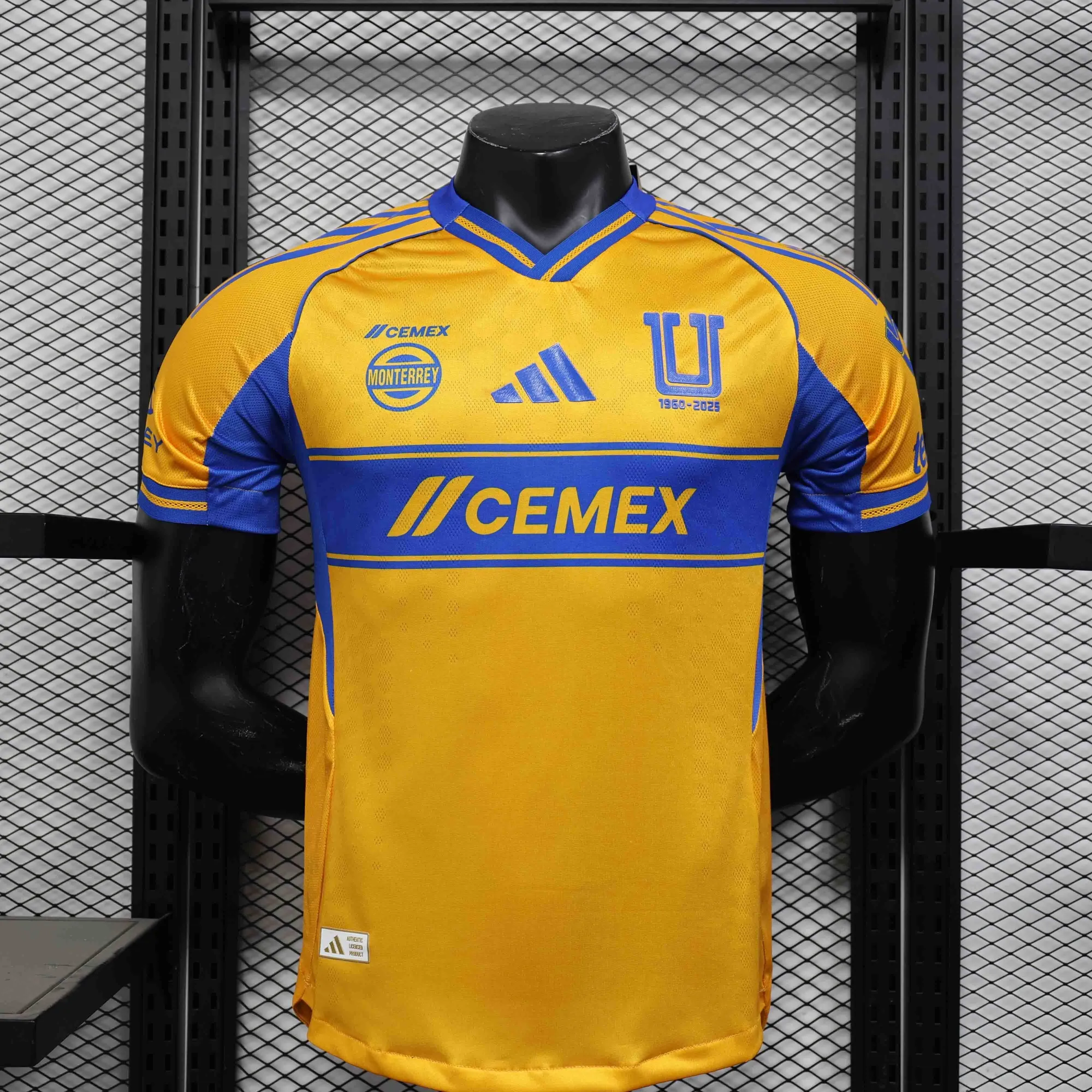 25-26 Tigres Home Kit Player Version Soccer AAAAJersey Yupoo S-2XL 5