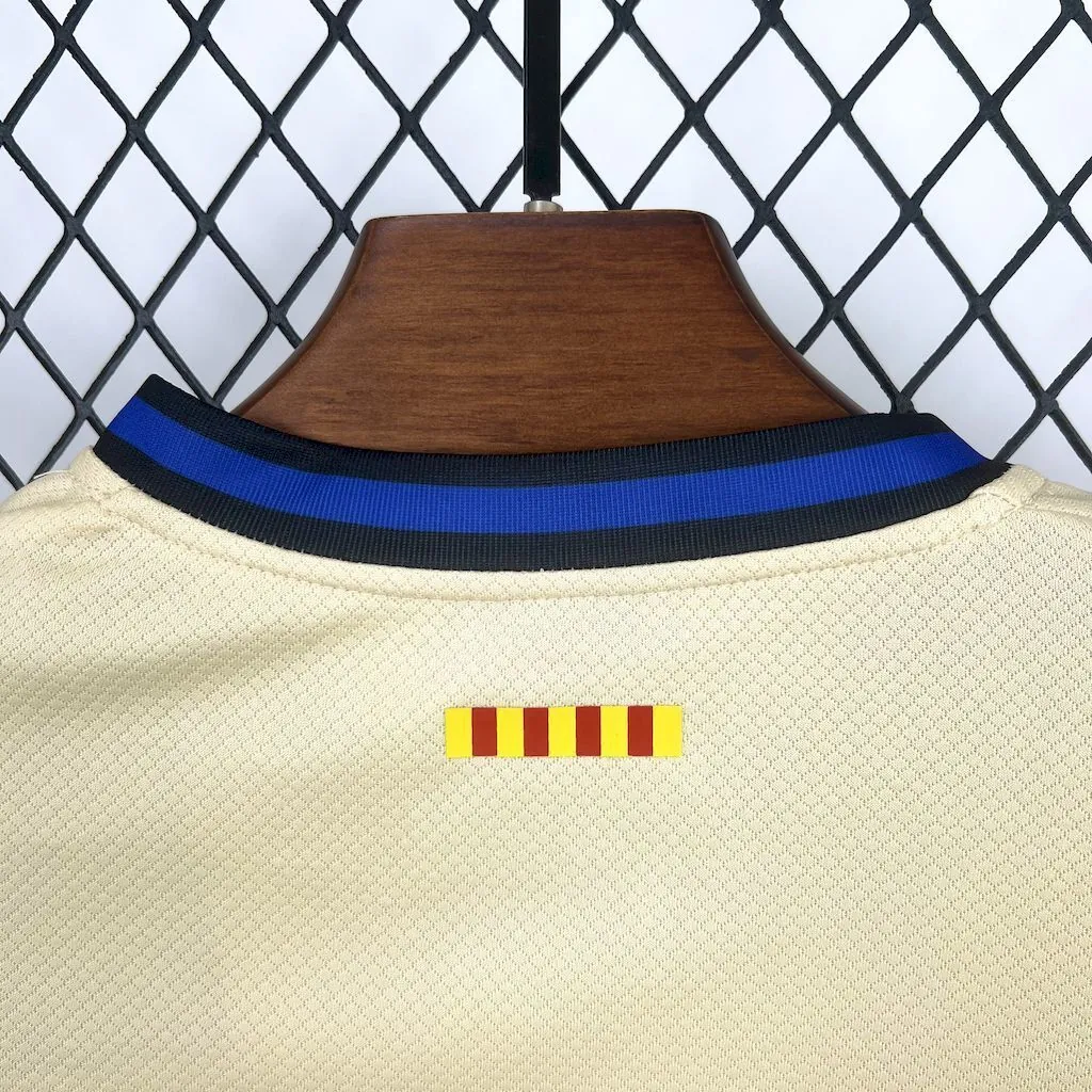 25-26 Barcelona Away Kid Kits Youth Apparels AAAAJersey Supply Yupoo 9