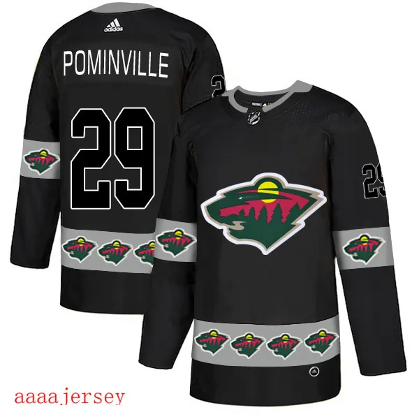 2019 Minnesota wild ice hockey jersey M-3XL 明尼苏达荒野队冰球服 6