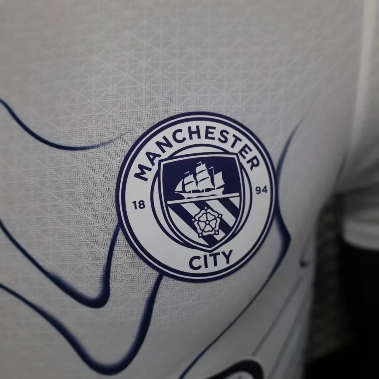 24-25 Manchester City Special Edition Kit White Player Version Shirt Soccer Jerseys For Sale 1