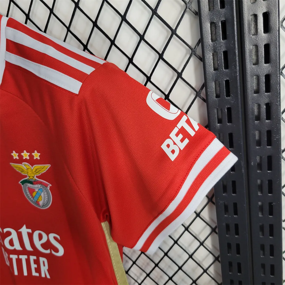 23-24 Benfica Home Kids Kits Football Jerseys Yupoo 4