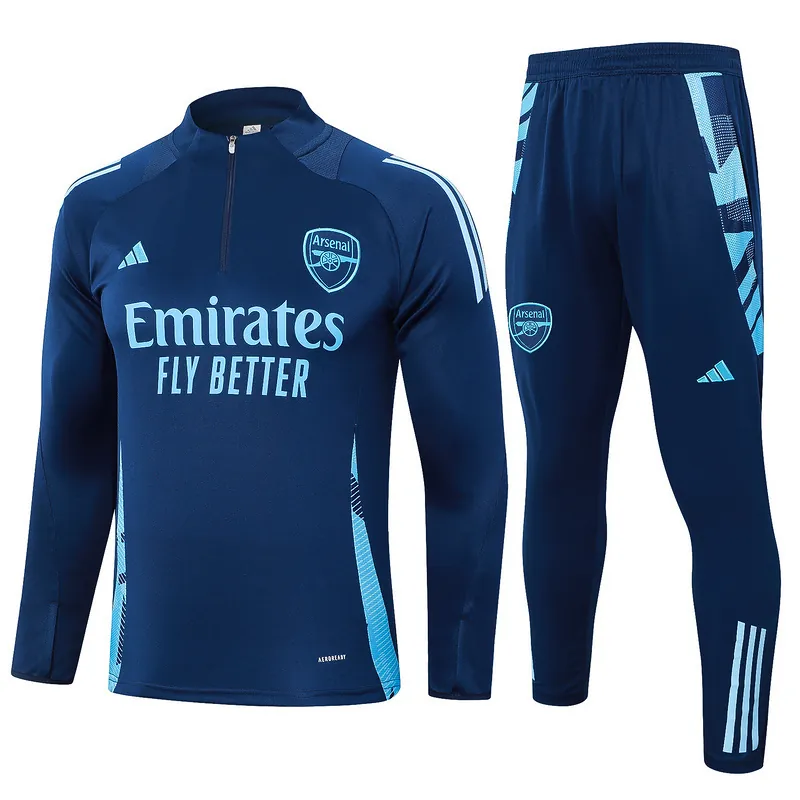 24-25 Arsenal Long Sleeve Training Suit Football Shirts 3