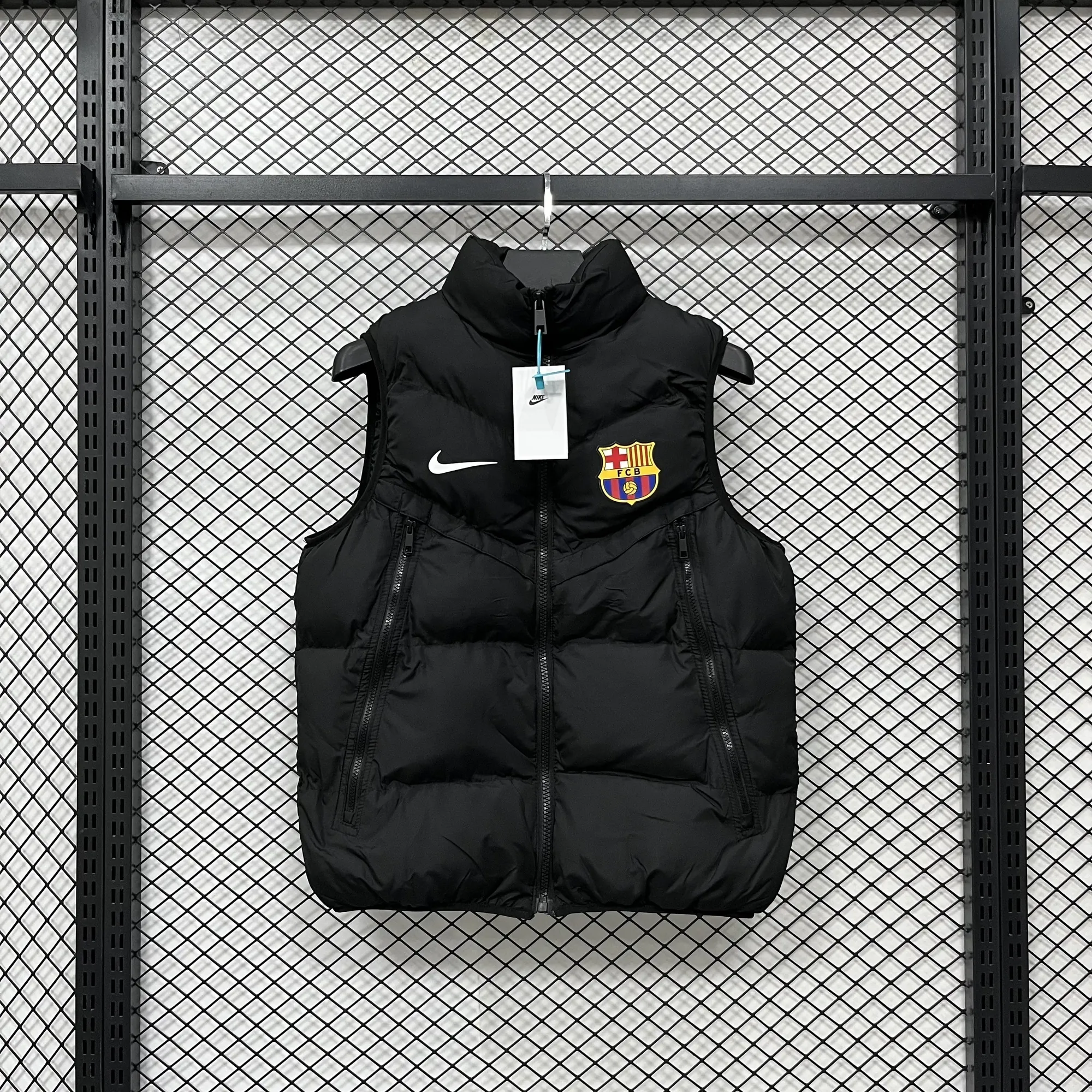 25-26 Barcelona Vest Kit Football Windbreaker AAAAJersey Supply Yupoo 2