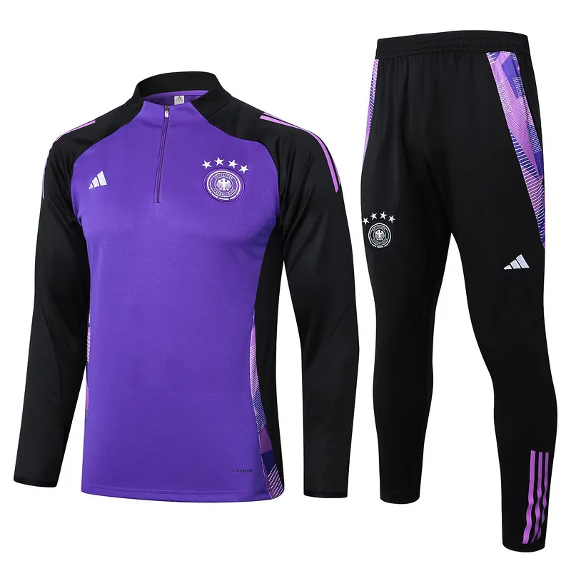 2024 Germany Long Sleeve Training Suit Football Shirts 4