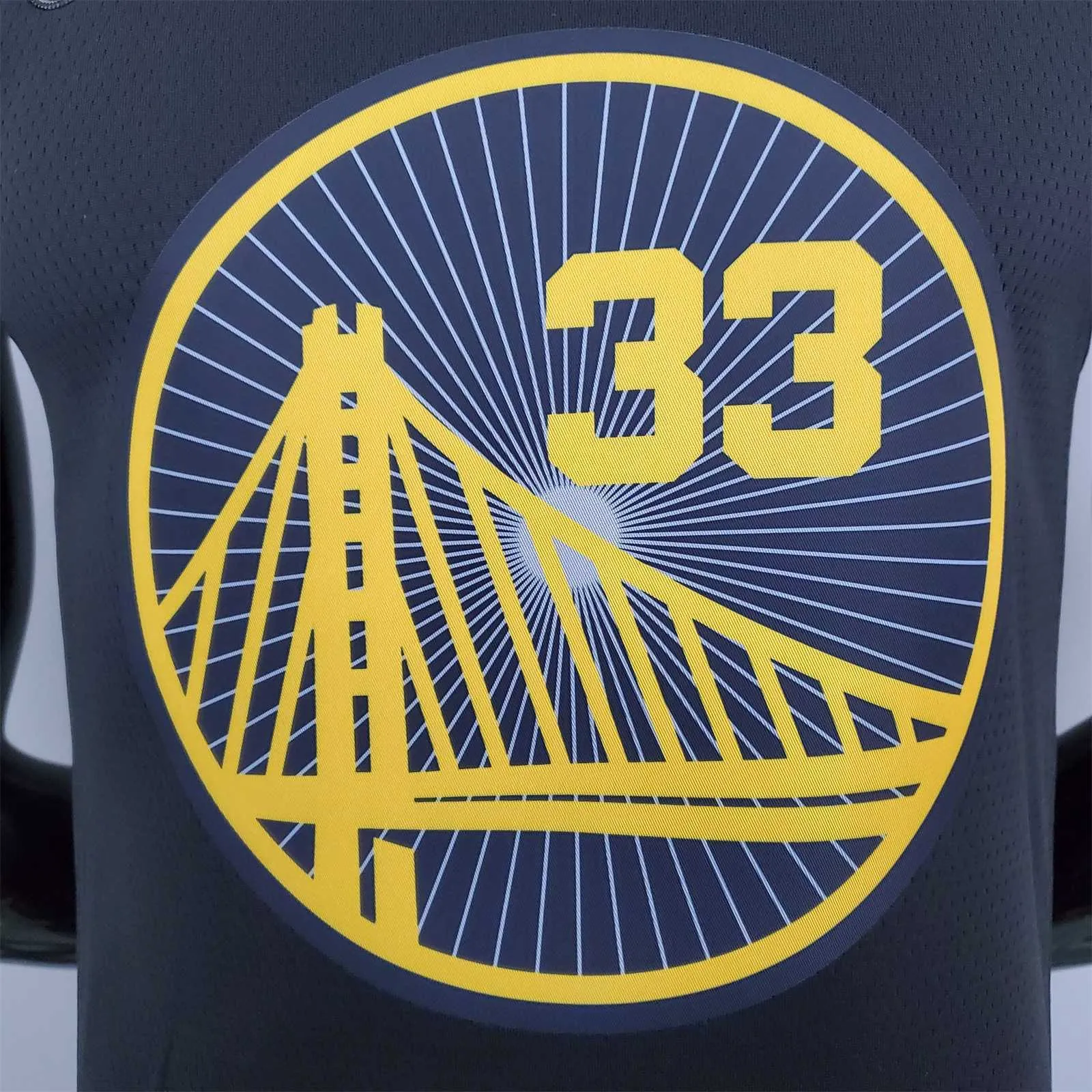 2022 75th Anniversary Wiseman#33 Warriors City Edition Black 8