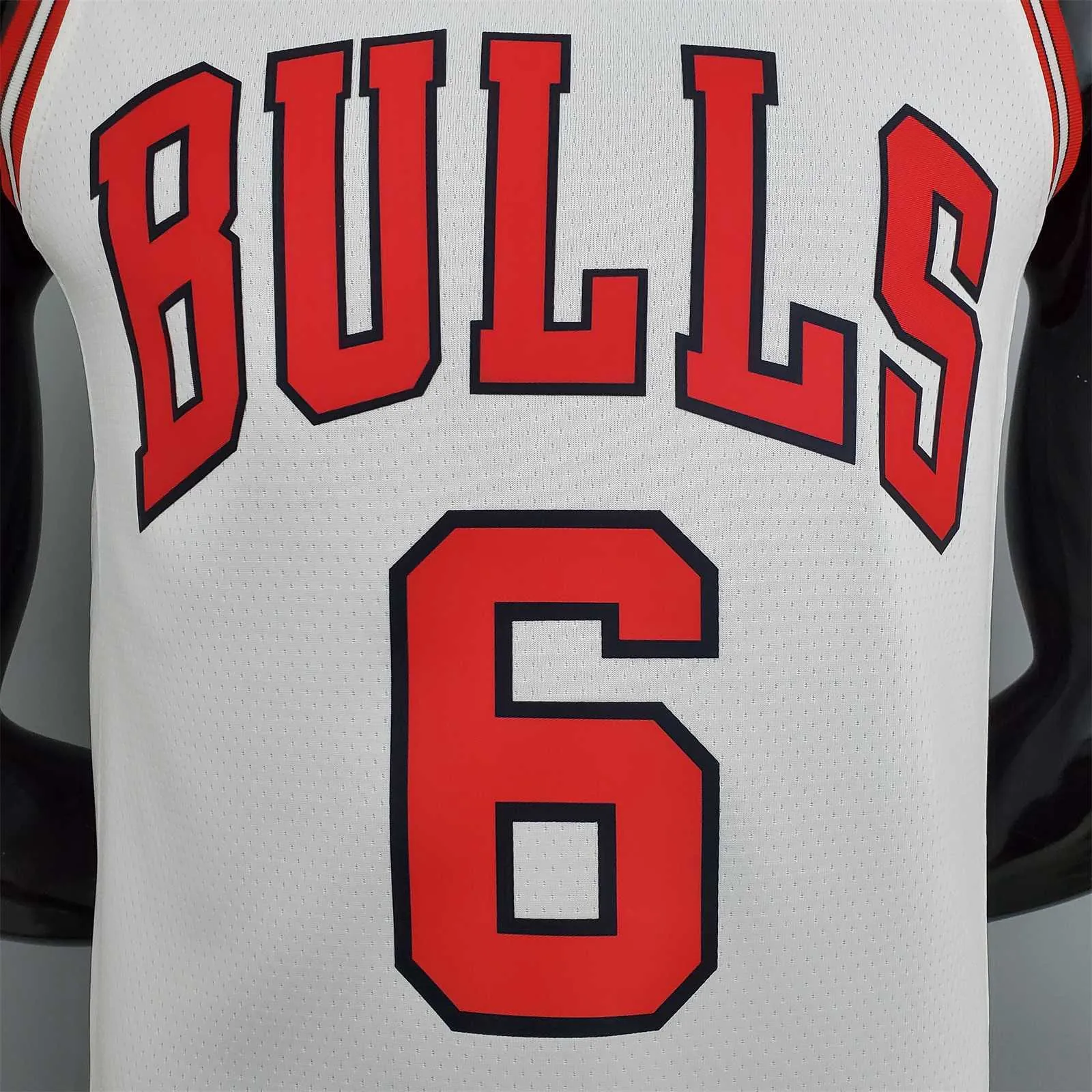 75th Anniversary CARUSO#6 Bulls White 4