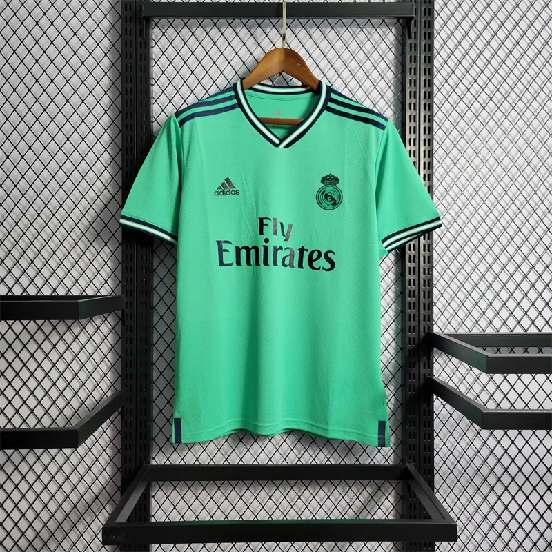 19-20 Retro Real Madrid Two Away Size S-XXL 10