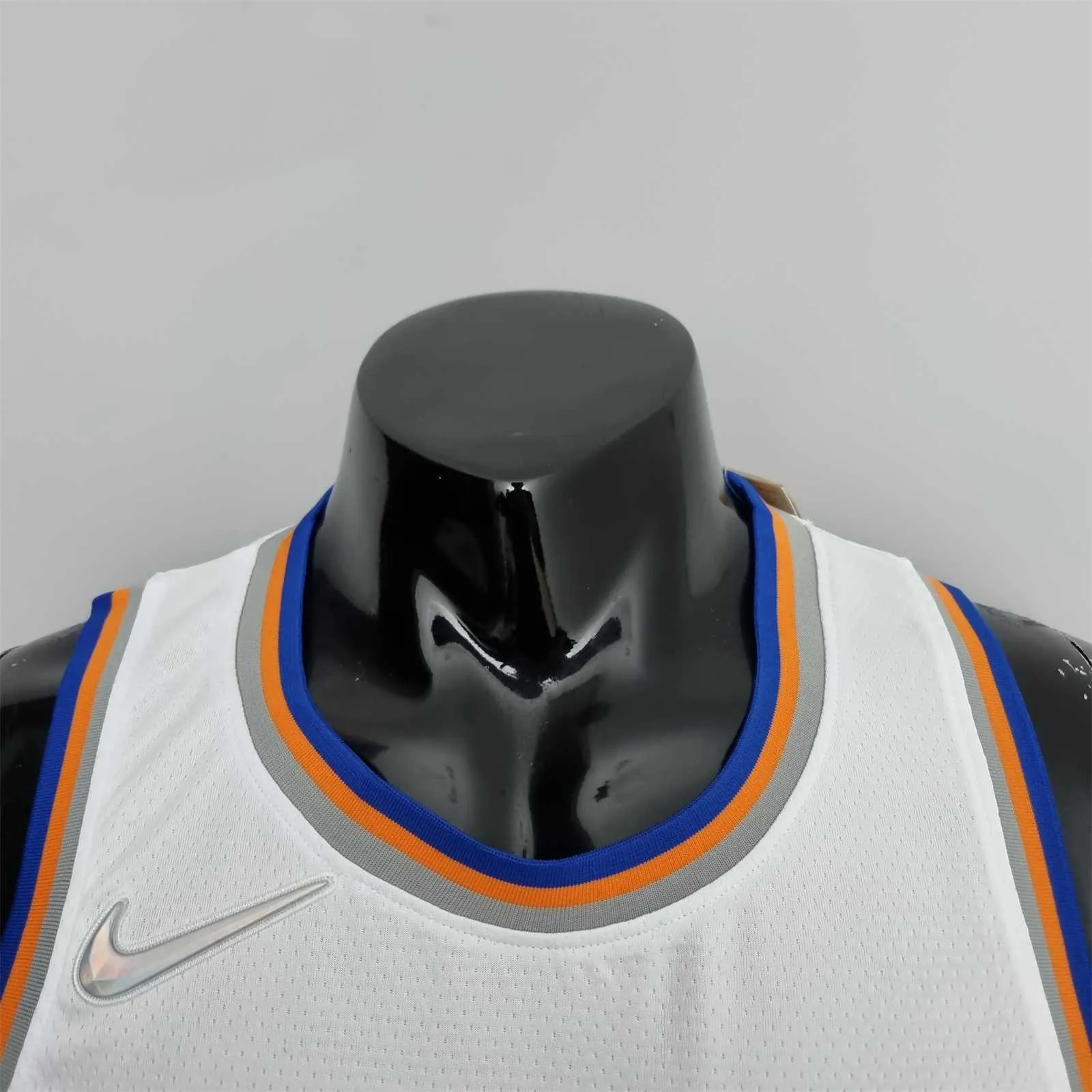 75th Anniversary Ross #4 New York Knicks White NBA Jersey 6