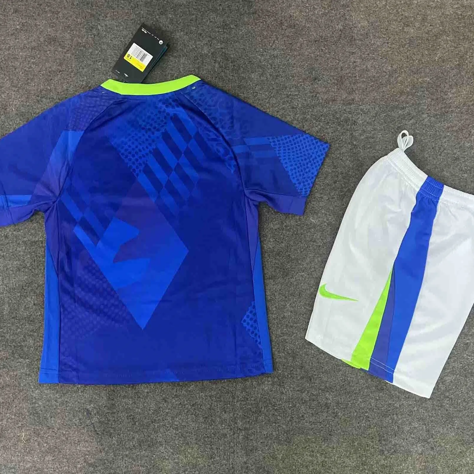 2025 Brazil Away Kid Kits Youth Apparels AAAAJersey Dropship Yupoo 1