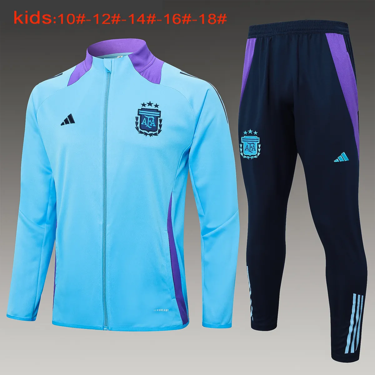 2024 Argentina Kids Jackets Football Shirts 1