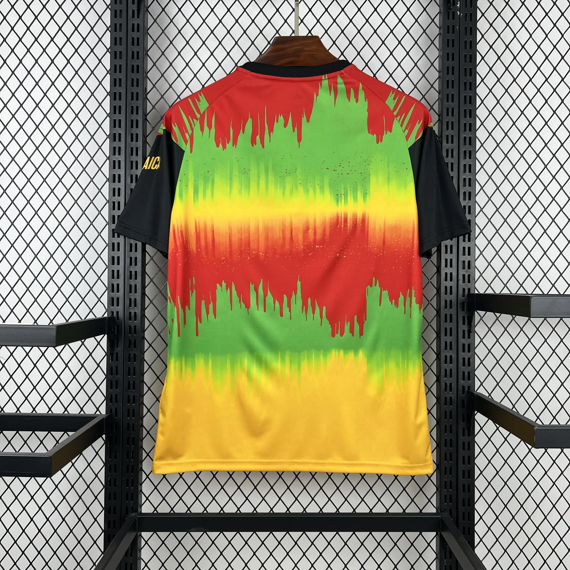 2026 World Cup Jamaica Bob Pre Match Soccer Shirt Fan Version 8