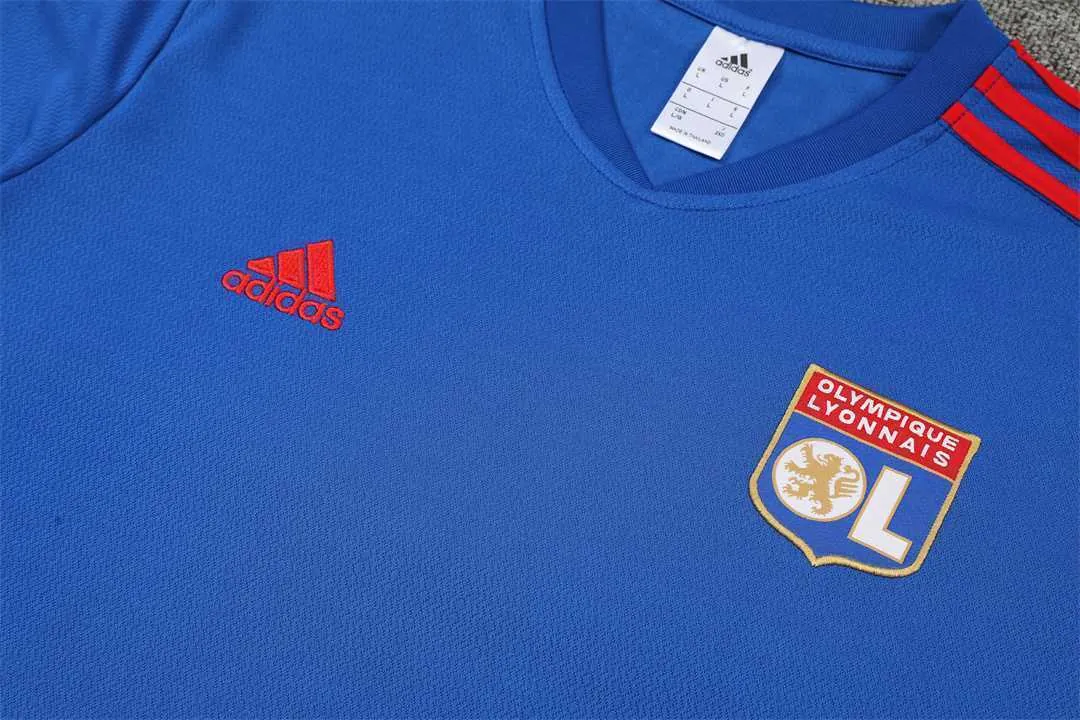 22-23 Lyon Training Suit Short Sleeve Kit Blue 10