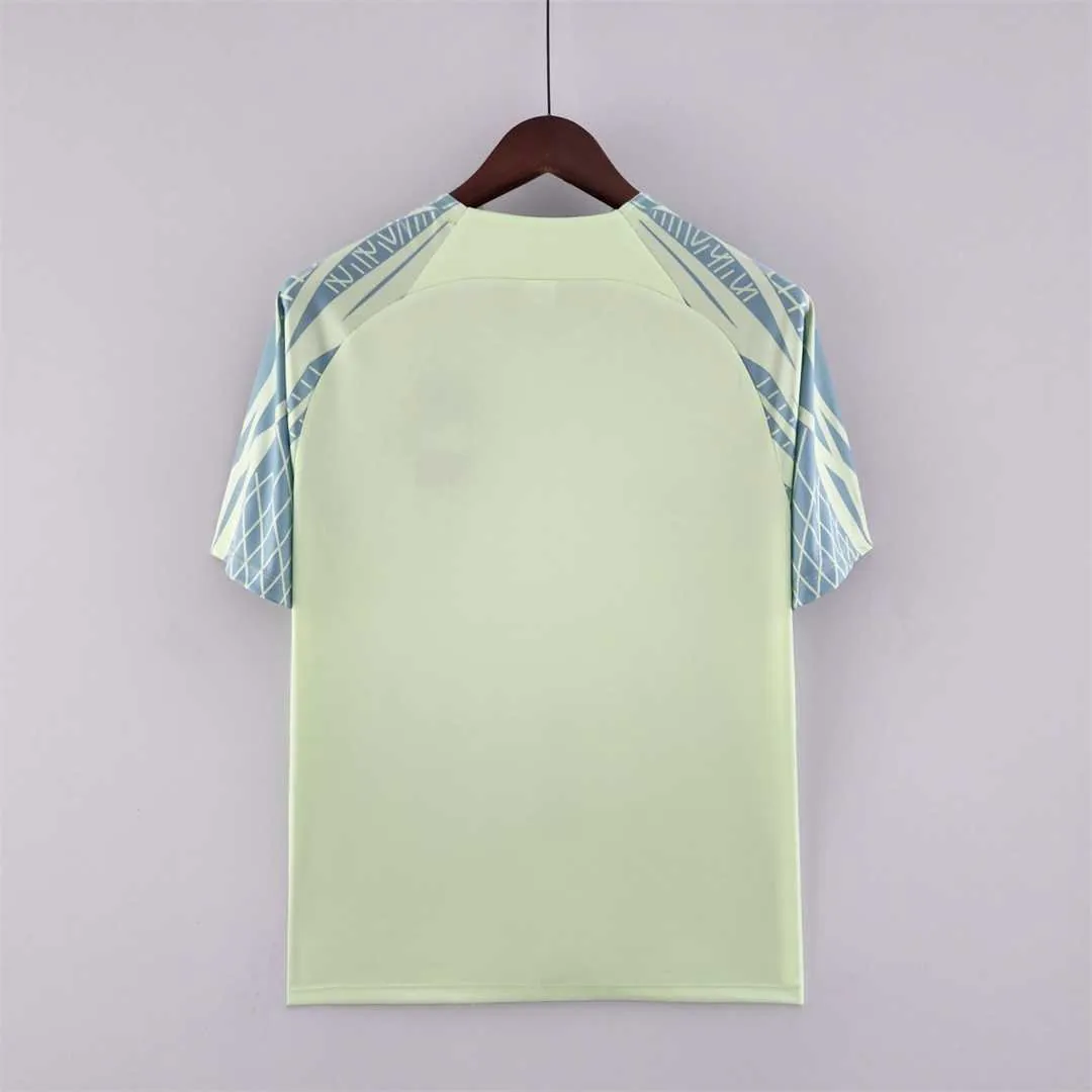 2022 Brazil training suit light green 5