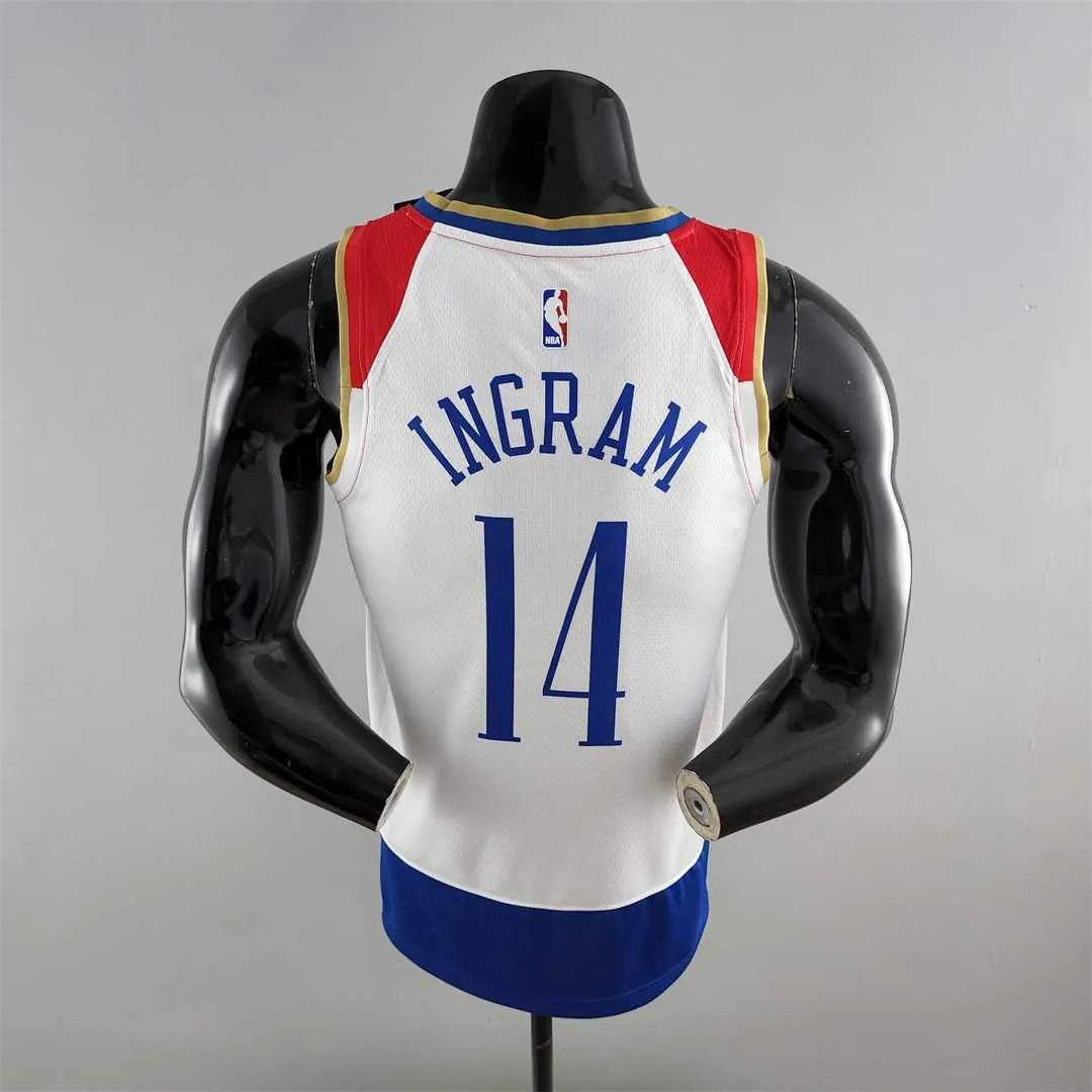 2020 New Orleans Pelicans Ingram #14 Urban Edition NBA Jersey 2