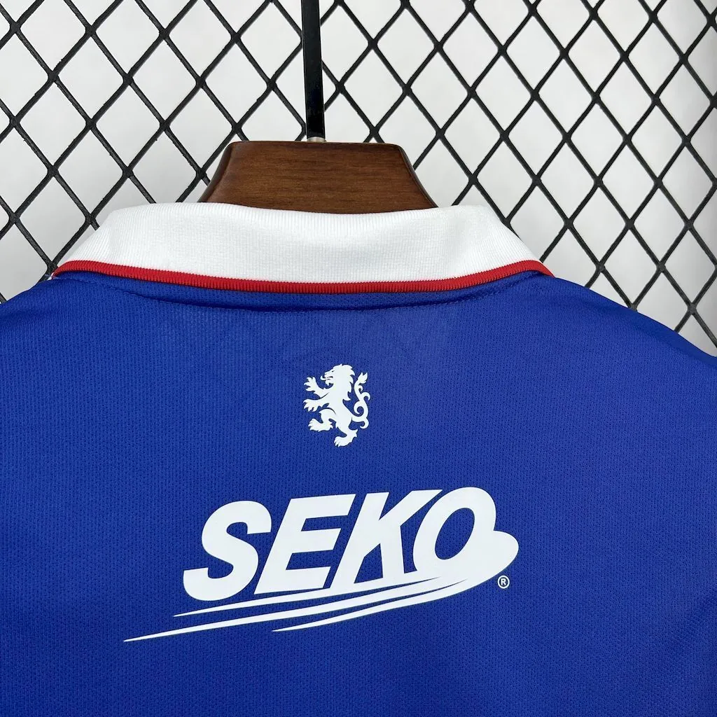 25-26 Rangers Home Kid Kits Youth Apparels Soccer AAAAJersey Yupoo 2