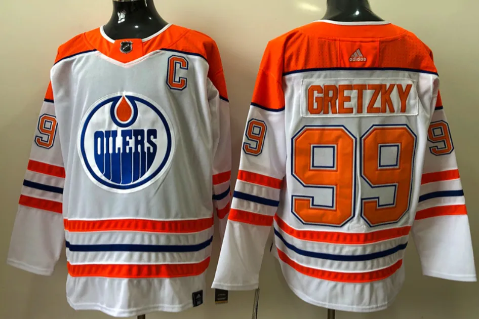 ￥# Edmonton Oilers ice hockey jersey M-3XL 埃德蒙顿油人队冰球服 2