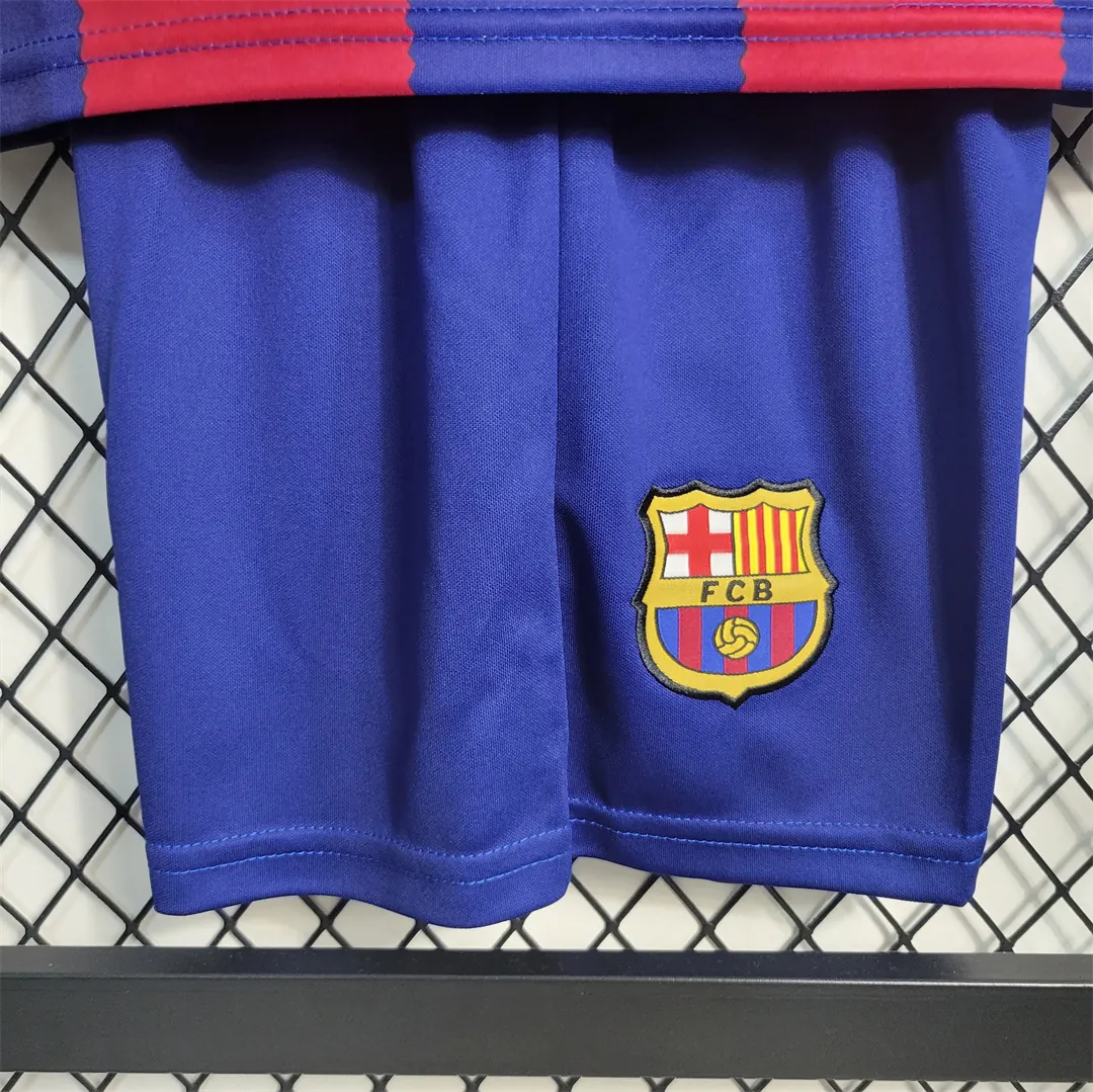23-24 Barcelona home kids kit 9