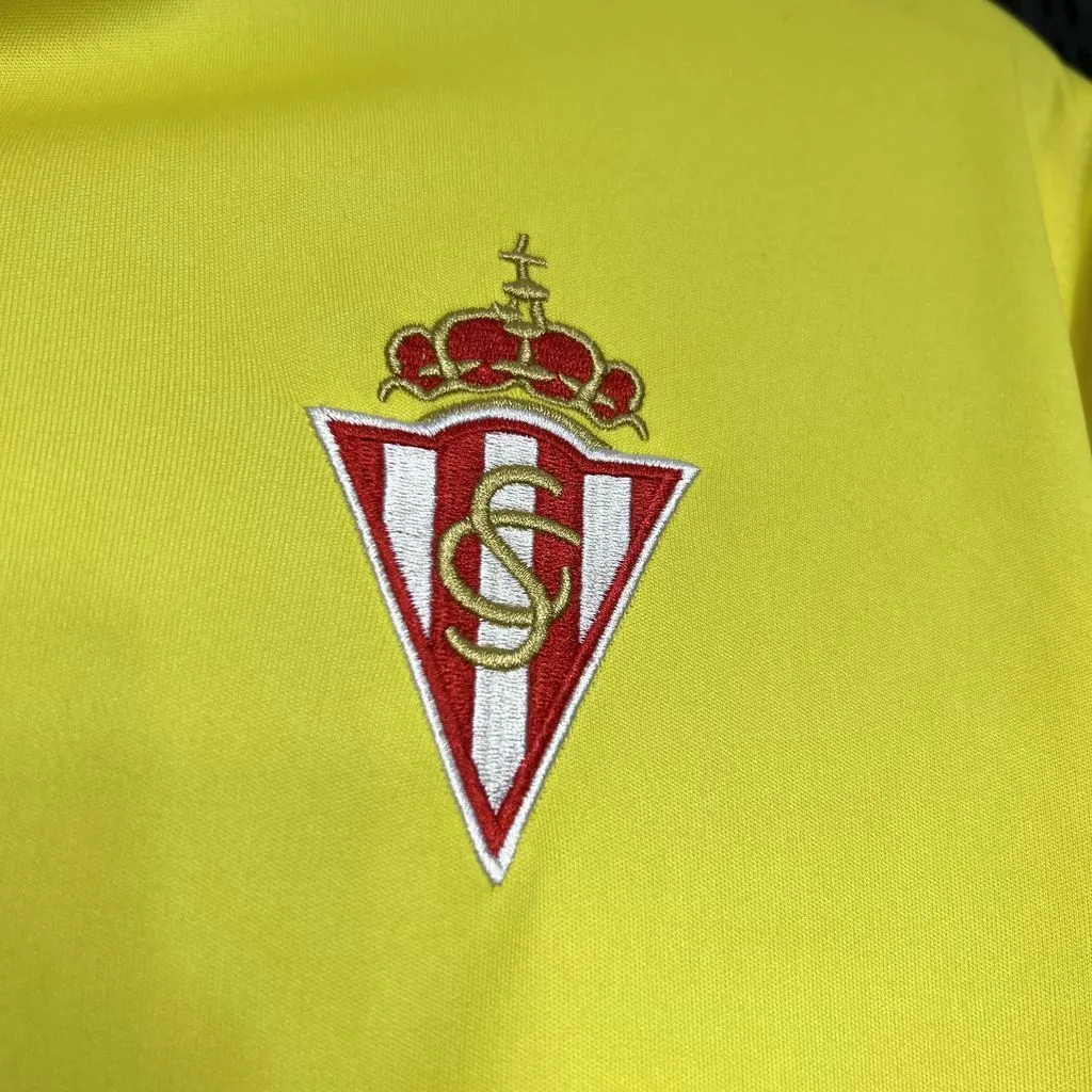 15-16 Sporting De Gijón Away Retro Kit Vintage Shirt Soccer AAAAJersey Yupoo 6