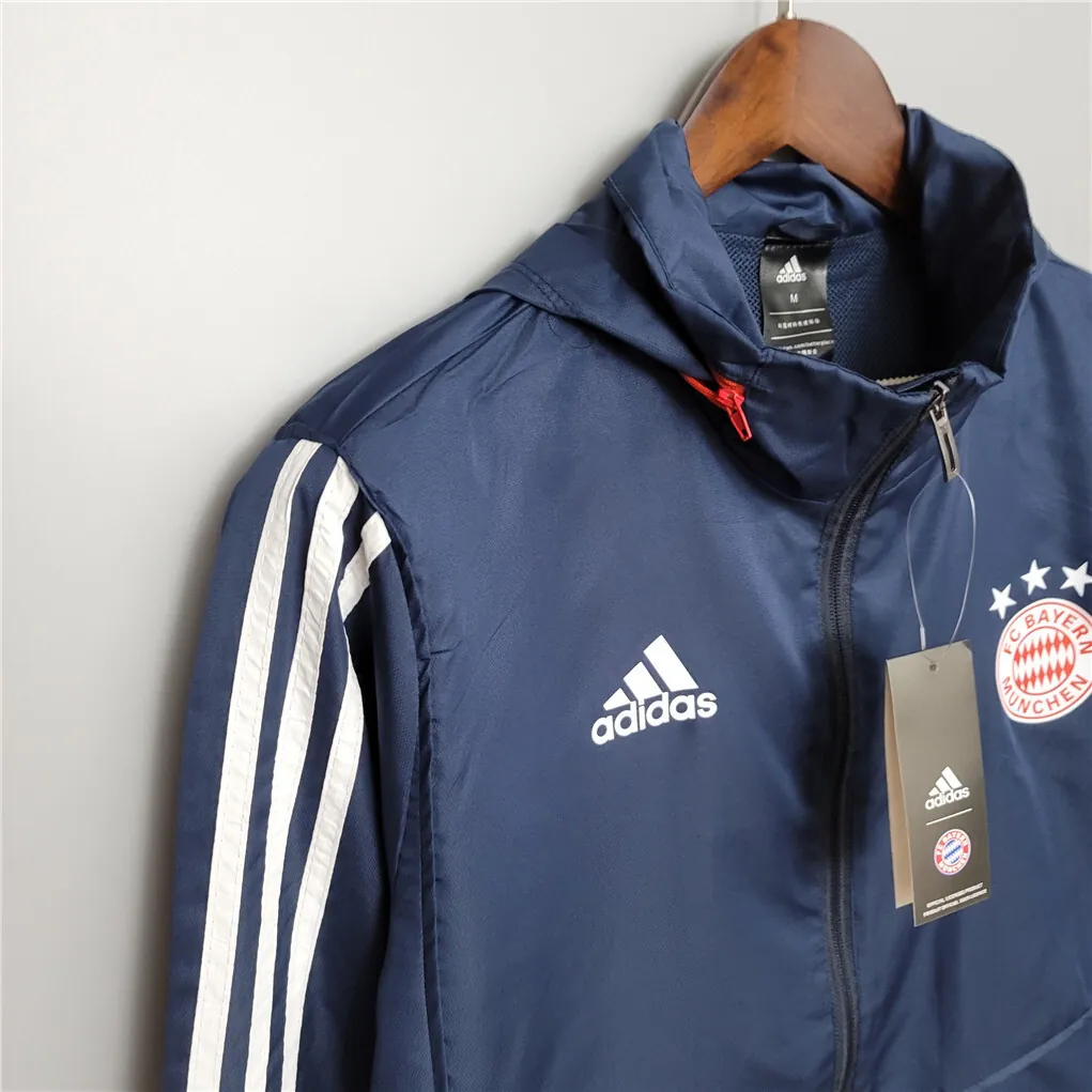 20-21 Bayern Munich royal blue windbreaker 5