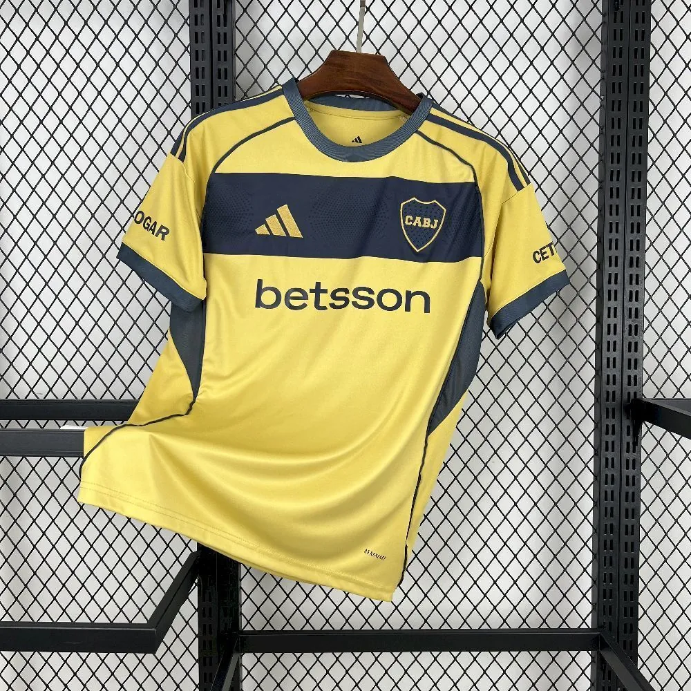 25-26 Boca Away Kit Football T-Shirt AAAAJersey Supply Yupoo 7