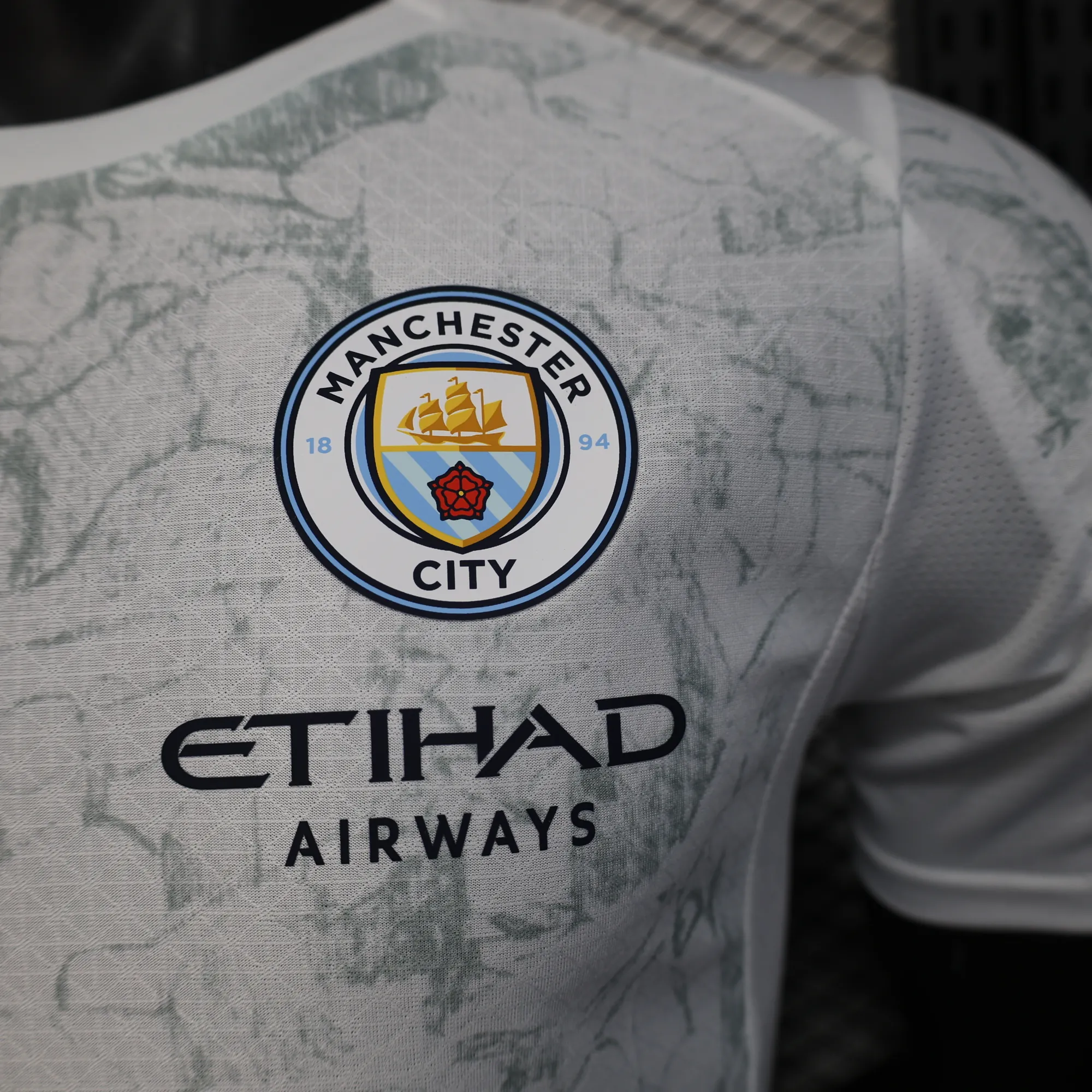 25-26 Manchester City Away Kit Player Version Shirt AAAAJersey Supply Yupoo 9