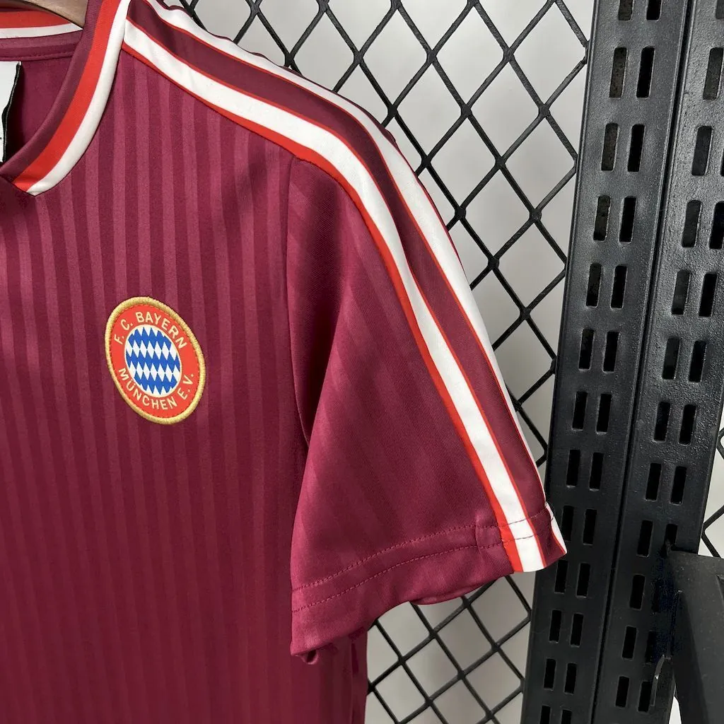 25-26 Bayern Munich Terrace Icons Kid Kits Youth Apparels AAAAJersey Wholesale Yupoo 1