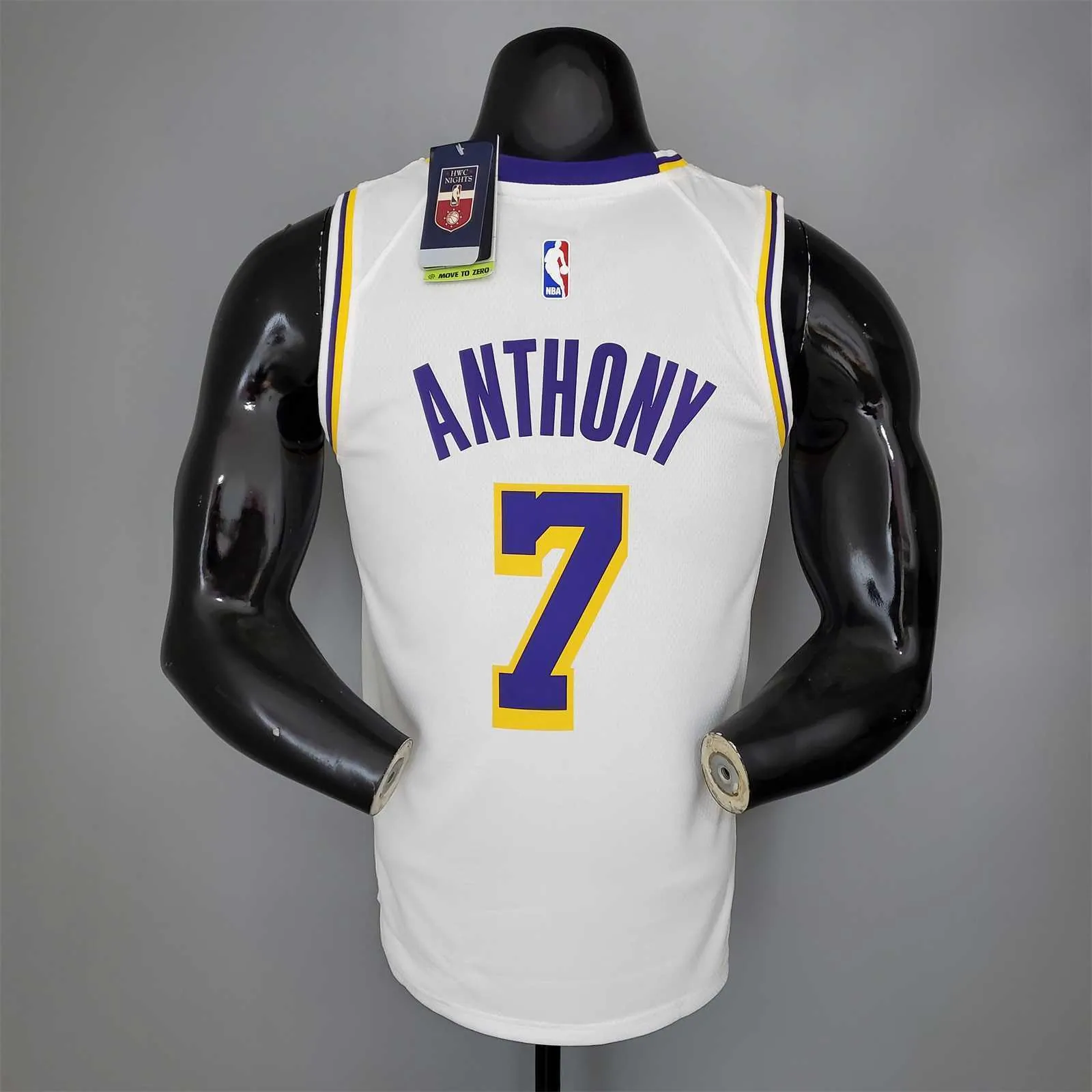 ANTHONY#7 Lakers white 4