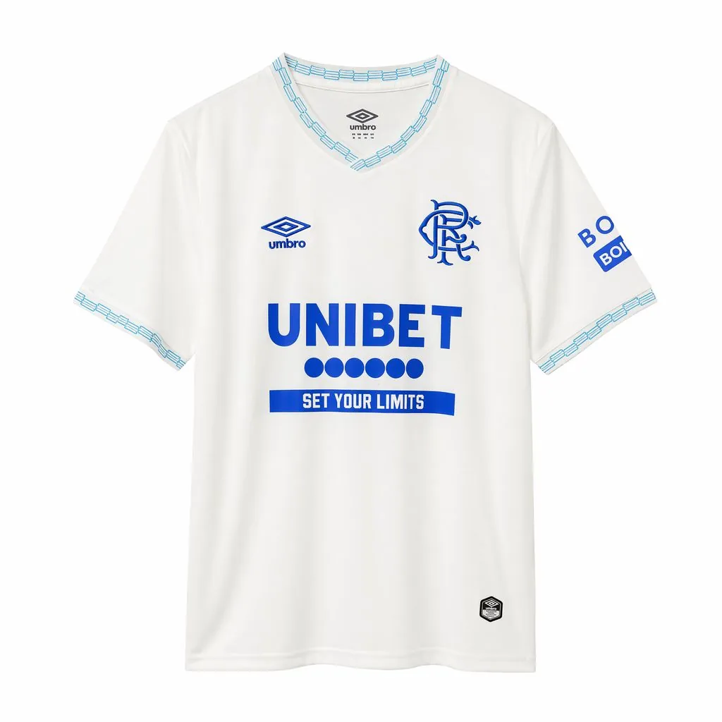 26-27 Rangers Mens Away Kit Football T-Shirt AAAAJersey Supply Yupoo 8 4