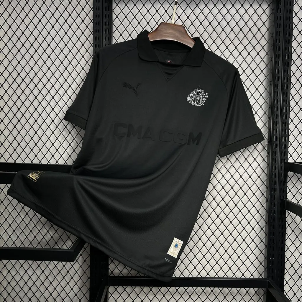 24-25 Marseille 125th Anniversary Edition Black Shirt AAAAJersey Supplier Yupoo 8