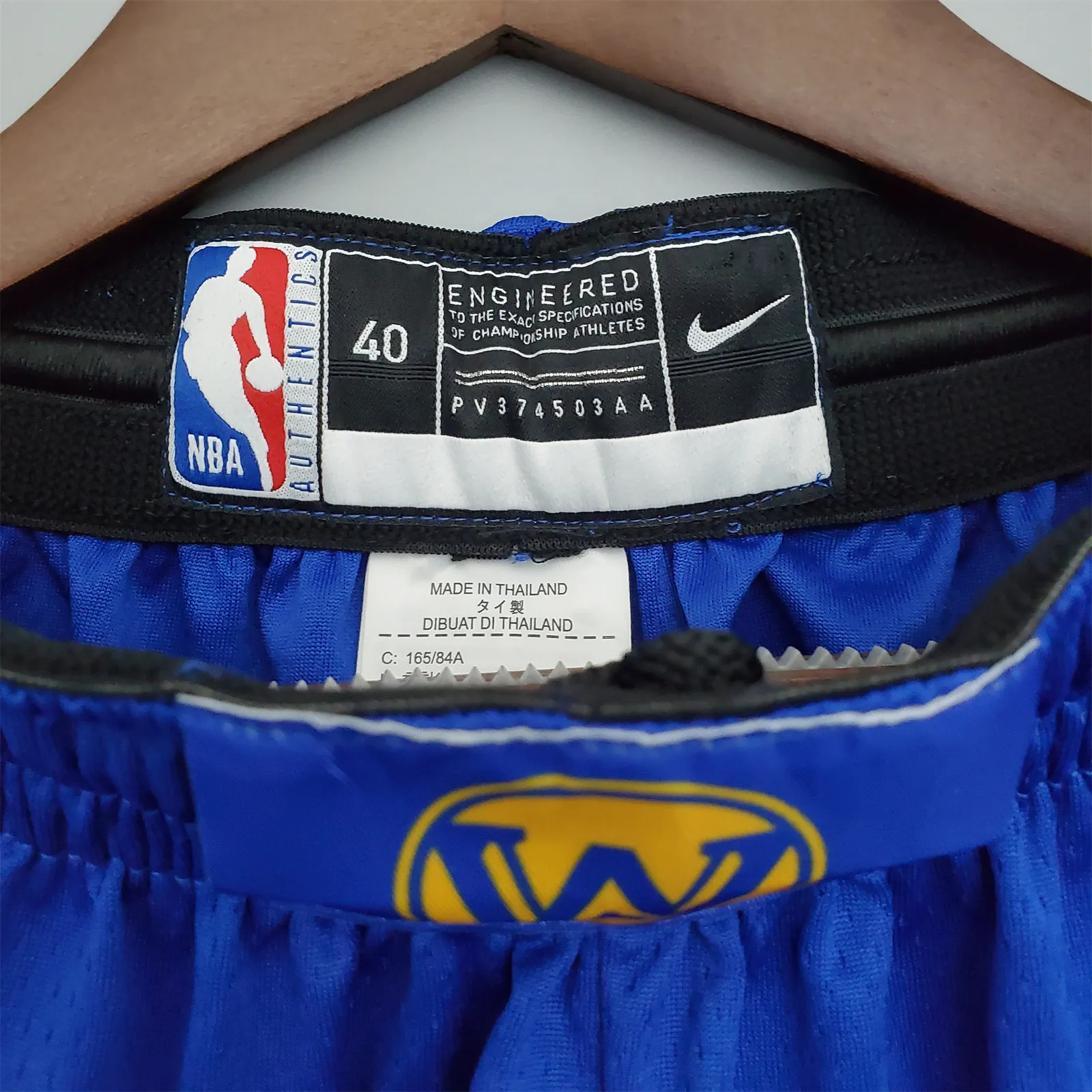Warriors Blue Shorts 1