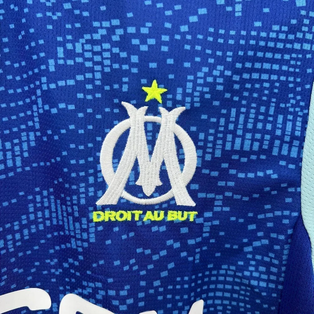25-26 Marseille Third Away Kit Football T-Shirt AAAAJersey Supply Yupoo 2
