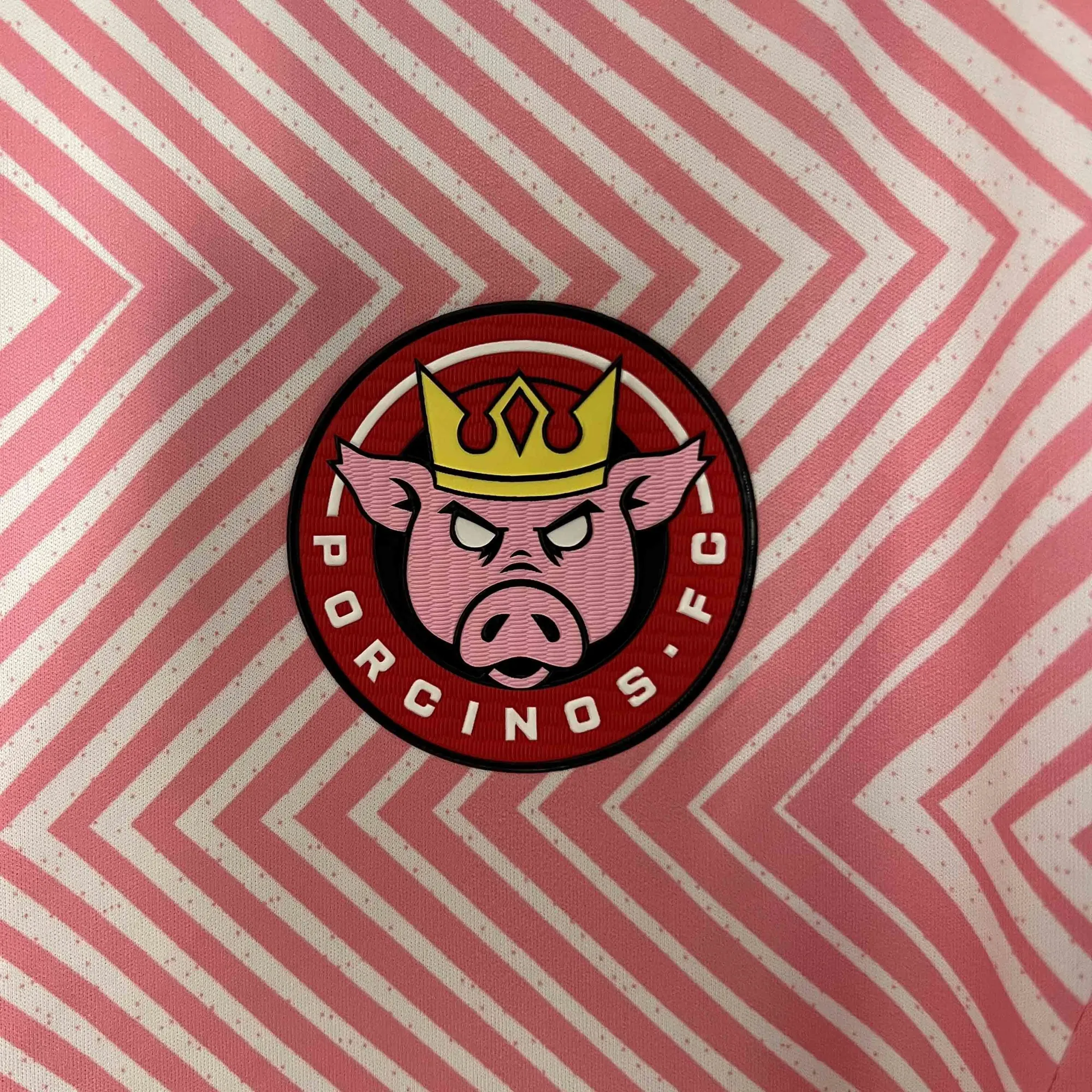 2024 Porcinos FC home Kit King League Shirt Football Replicas Yupoo 4