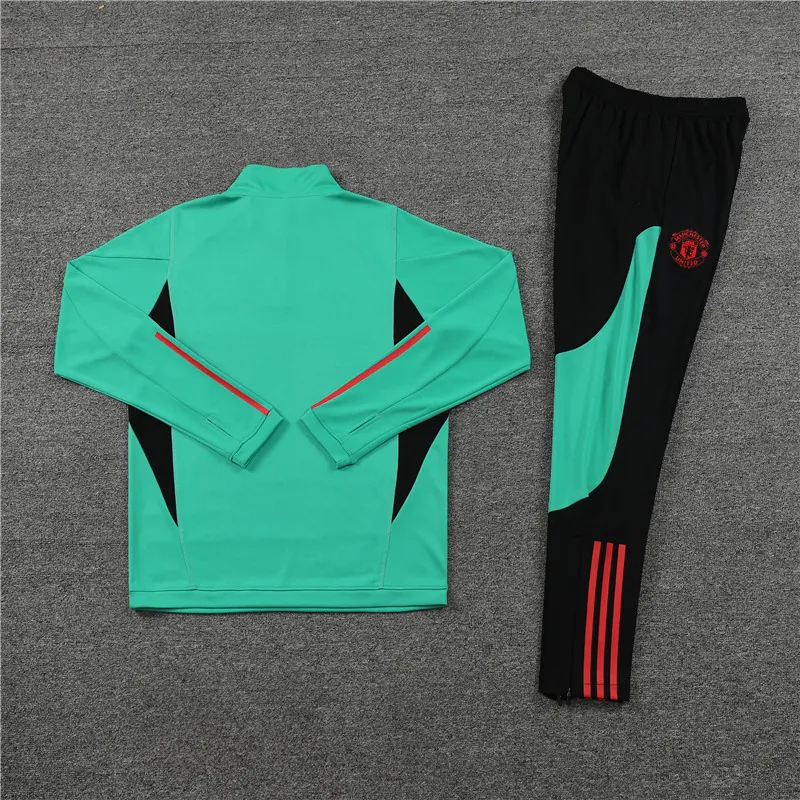 23-24 Manchester United Long Sleeve Training Suit Yupoo 1