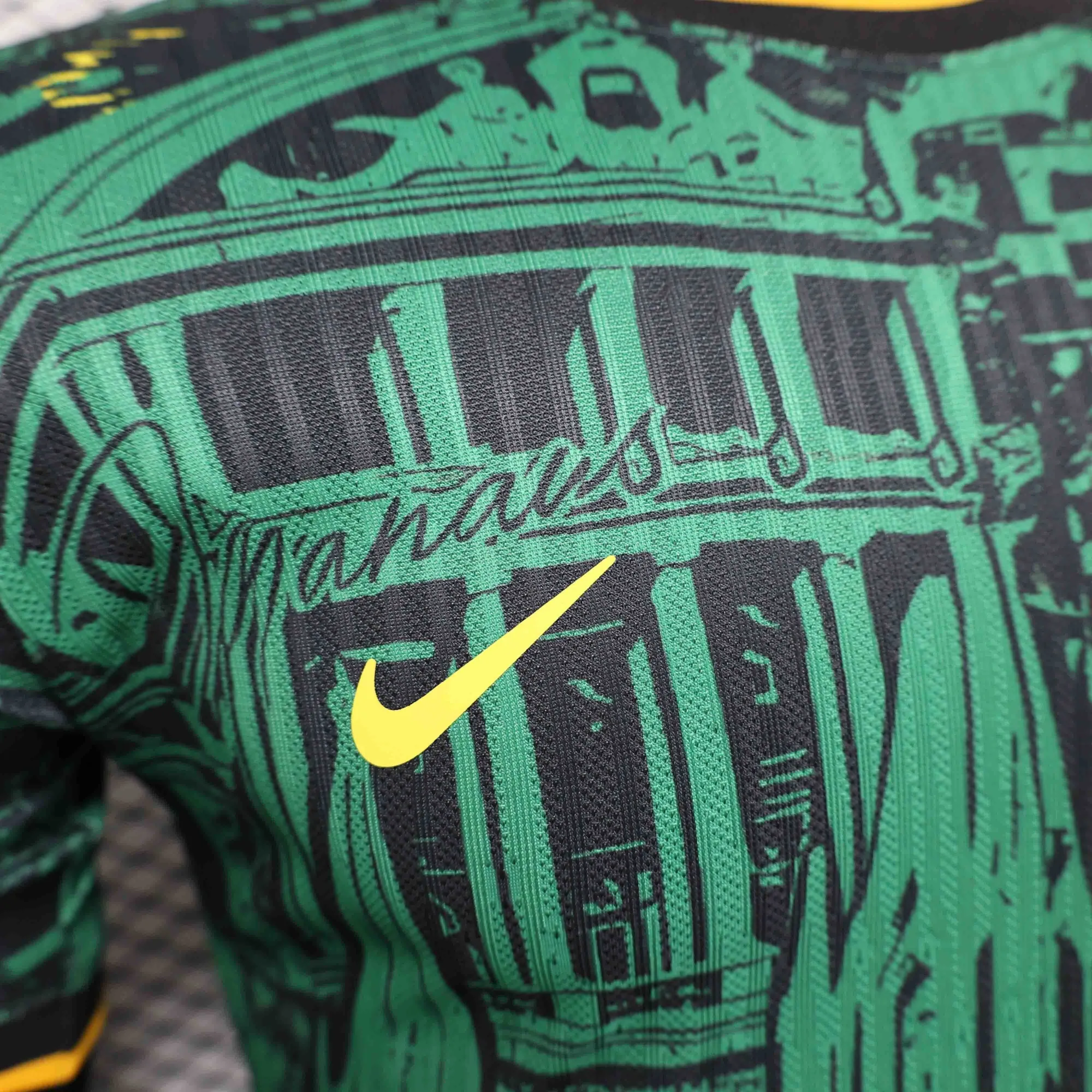 2024 Brazil Green Church Special Edition Player Version Shirt AAAAJersey Supplier Yupoo 1