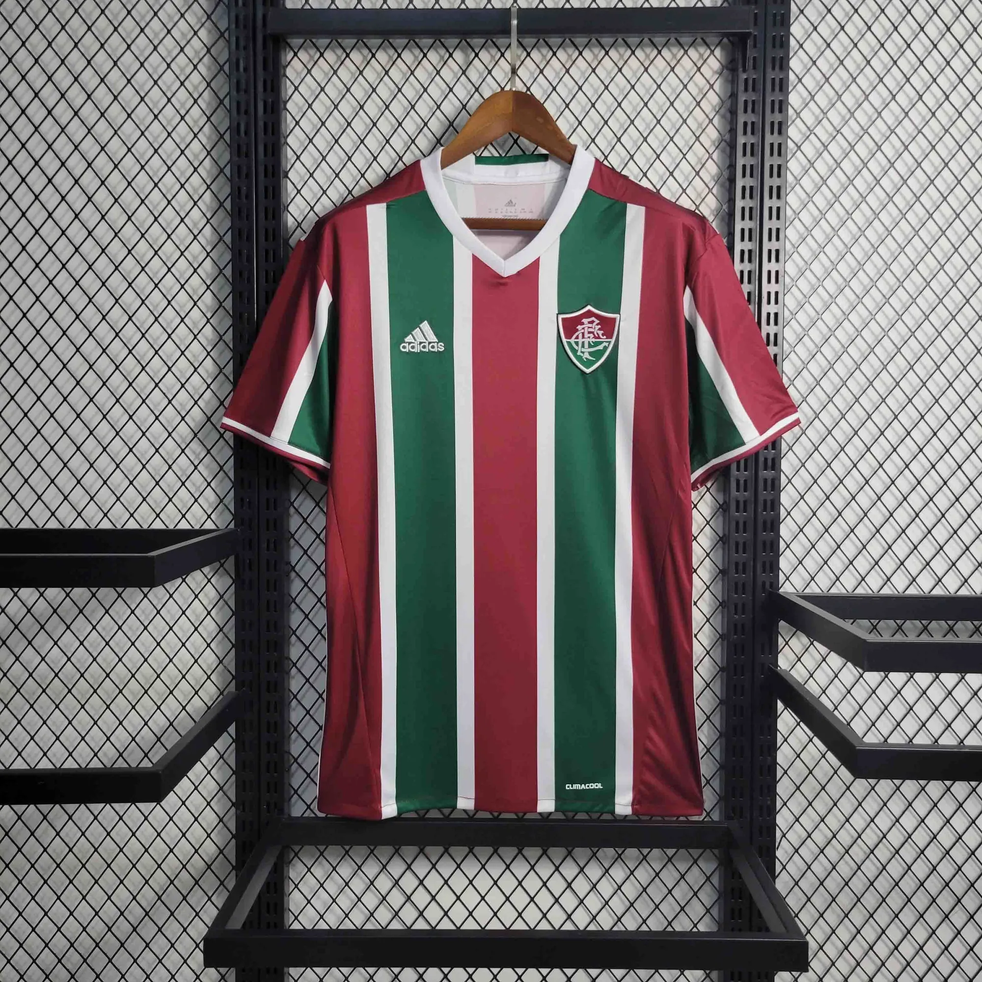 16-17 Retro Fluminense Home S-XXL Cheap Football Kit 8