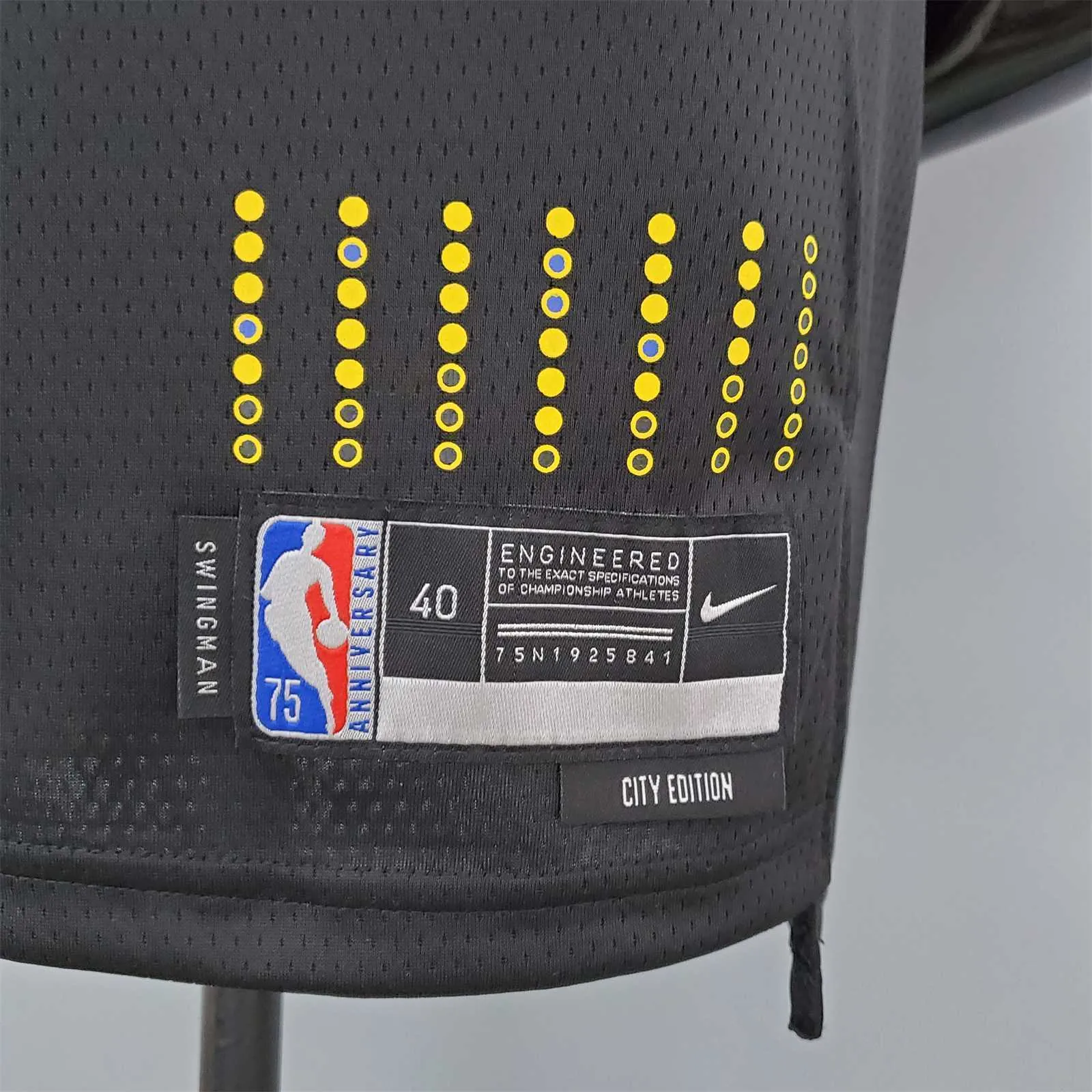 2022 75th Anniversary Curry #30 Warriors City Edition Black 5